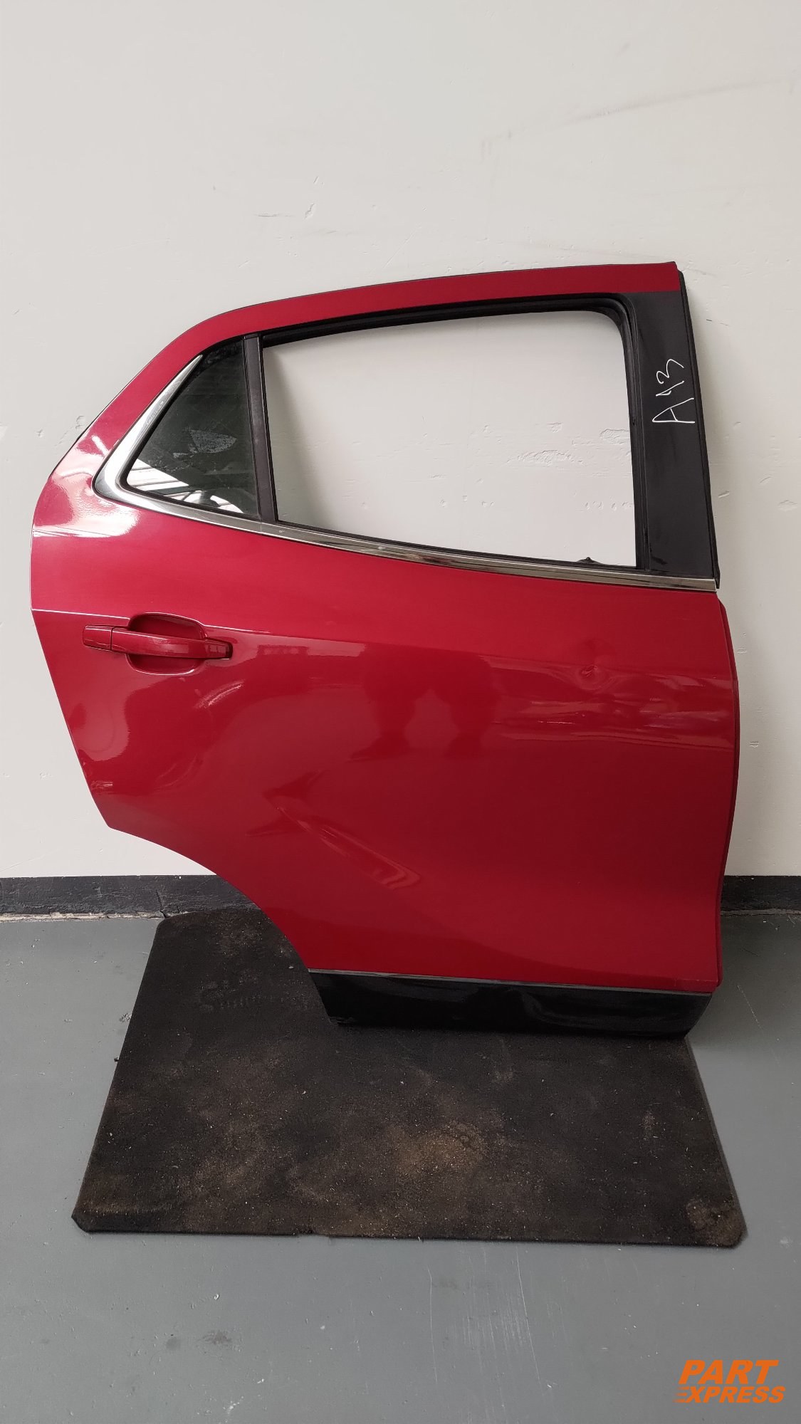 Tür komplett hinten rechts Opel Mokka X Rot GCS Velvet Red 2016 - 2019