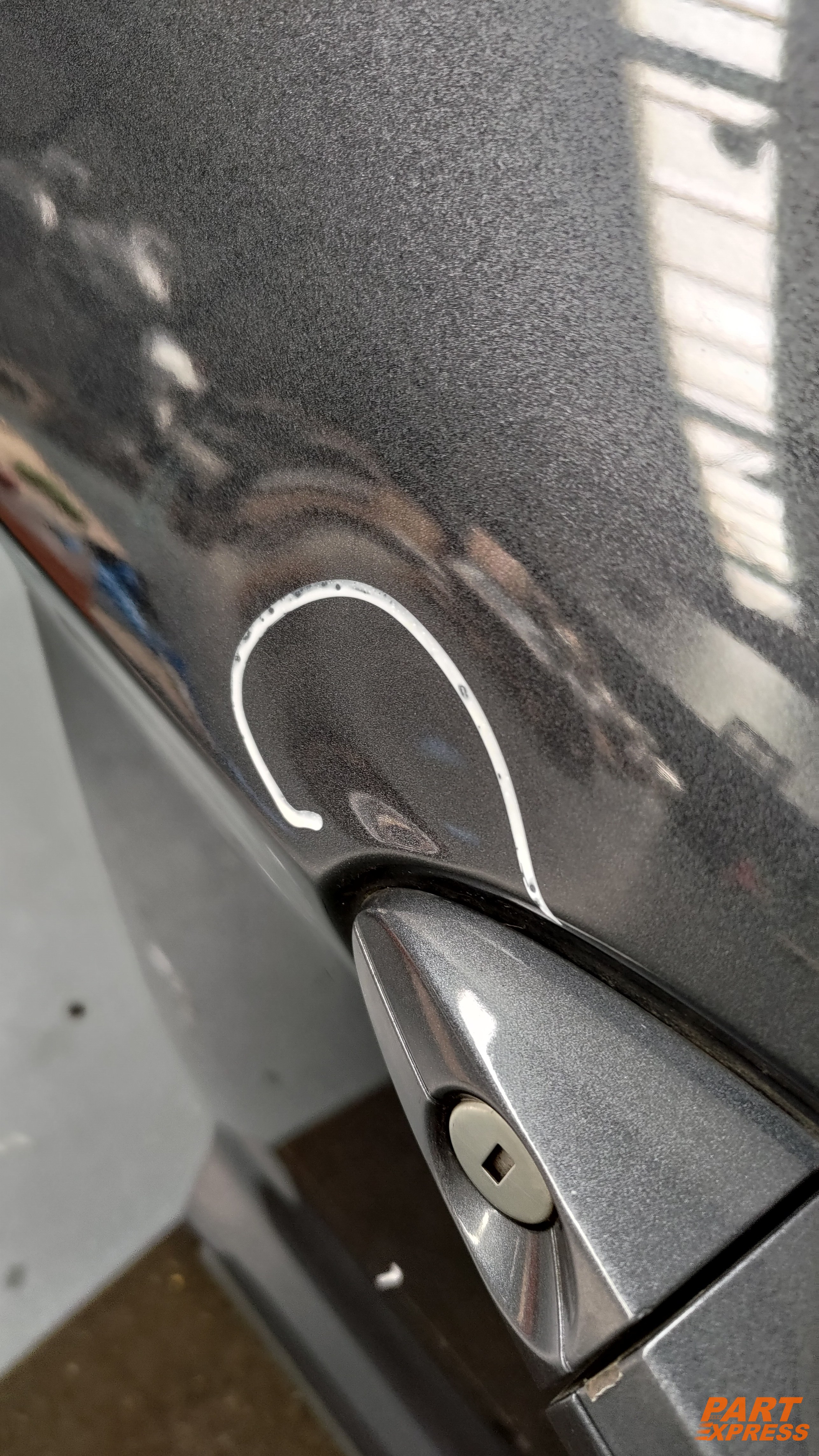 Tür komplett vorne rechts Ford EcoSport Titanium Grau Smoke Grau Met 2013 - 2022 – 4