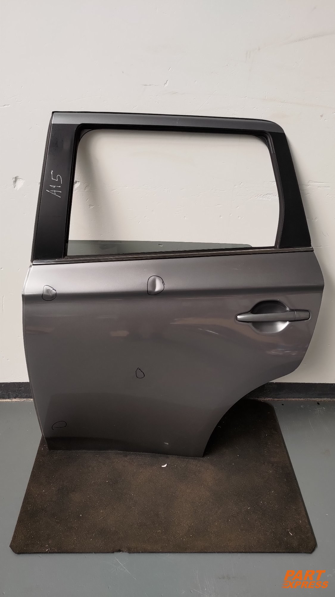 Tür komplett hinten links Mitsubishi Outlander III GF Silber U17A 2012 - 2021 – 2