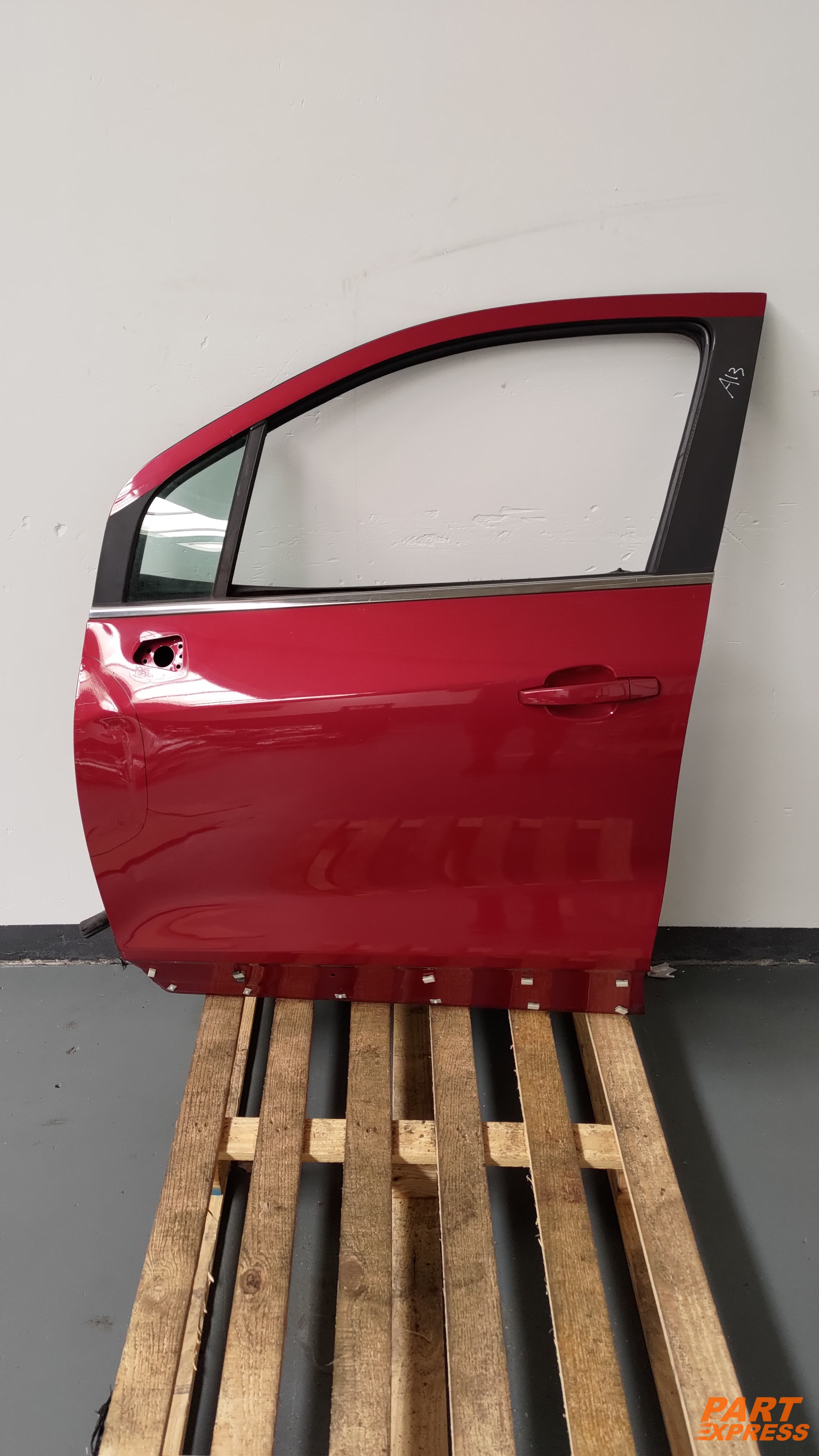 Tür komplett vorne links Opel Mokka X A Facelift Rot GCS Velvet Red 2016 - 2019