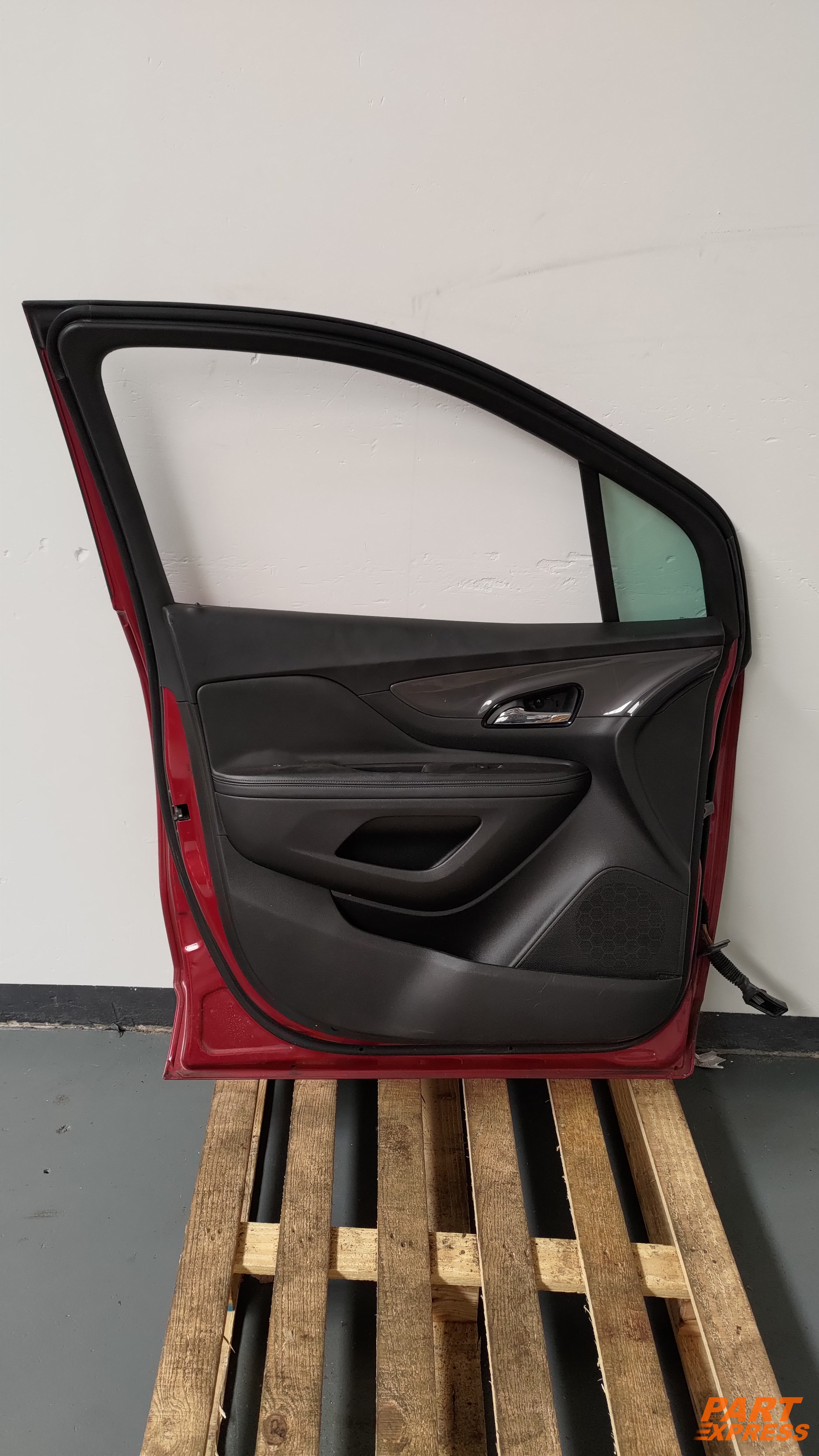 Tür komplett vorne links Opel Mokka X A Facelift Rot GCS Velvet Red 2016 - 2019 – 2