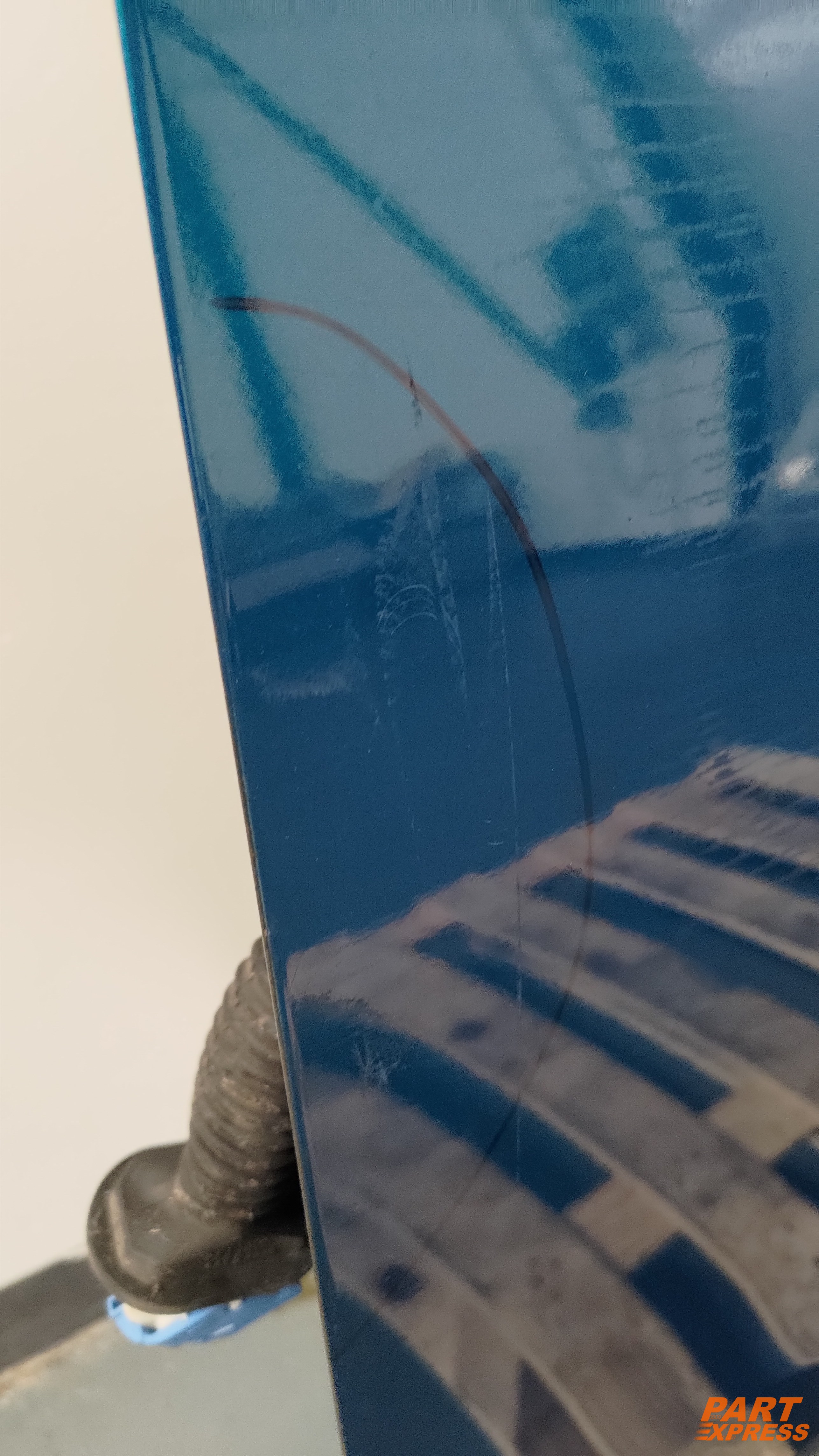 Tür komplett vorne links Mazda CX-5 Sport KE GH Blau 41B Sky Blue 2012 - 2017 – 4