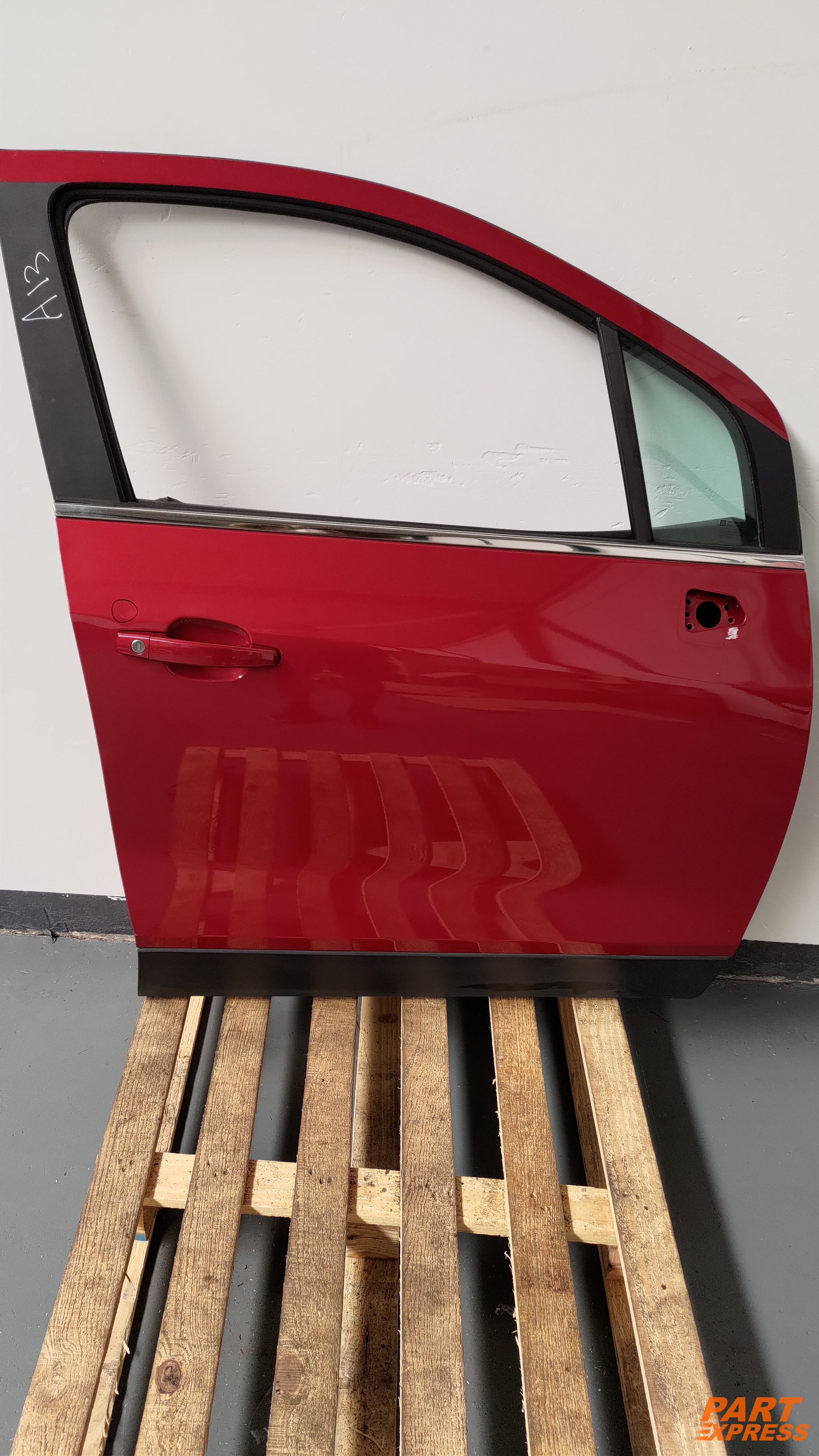 Tür komplett vorne rechts Opel Mokka X A Facelift Rot GCS Velvet Red 2016 - 2019 – 3