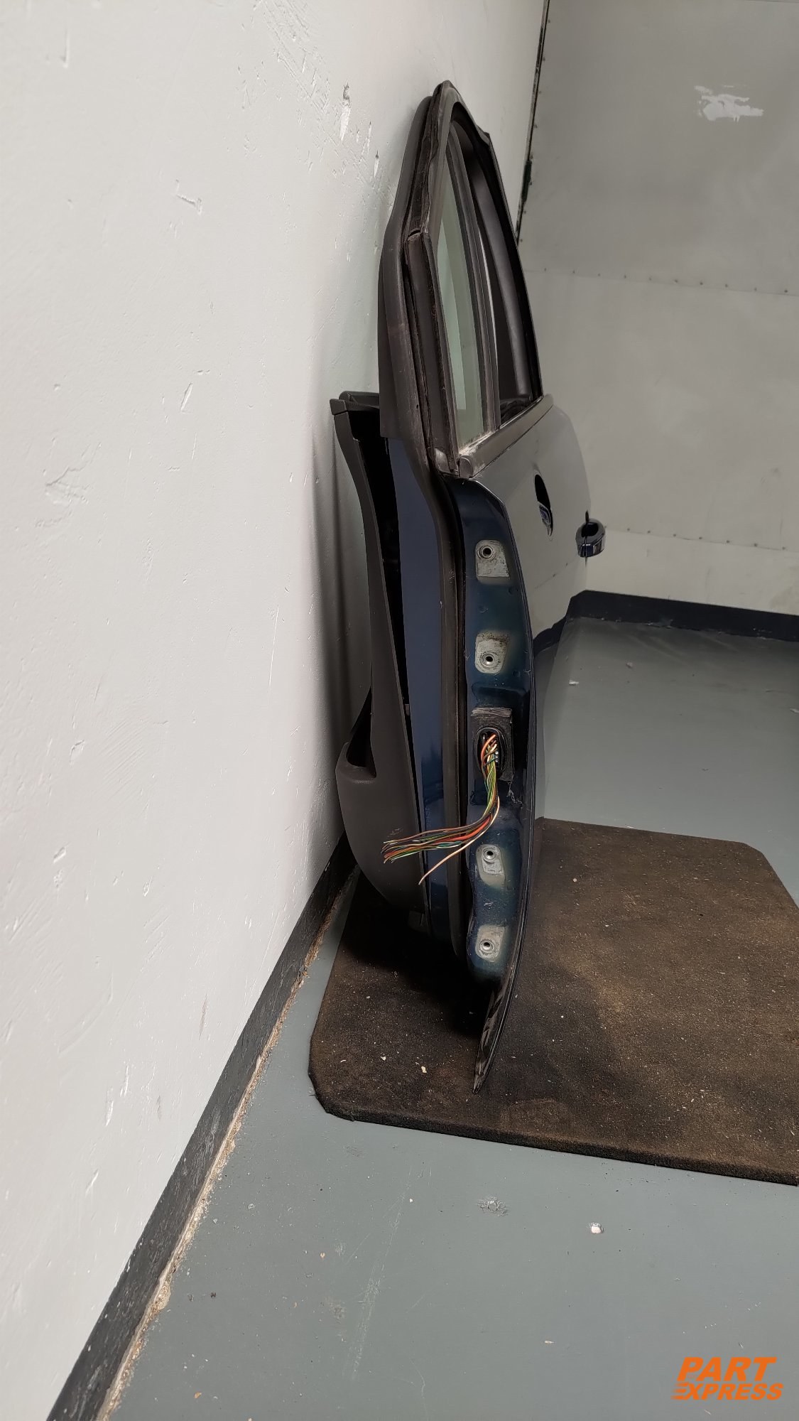 Tür komplett vorne links Opel Meriva B Blau Ozeanblau GEU 22A 2010 - 2017 – 3