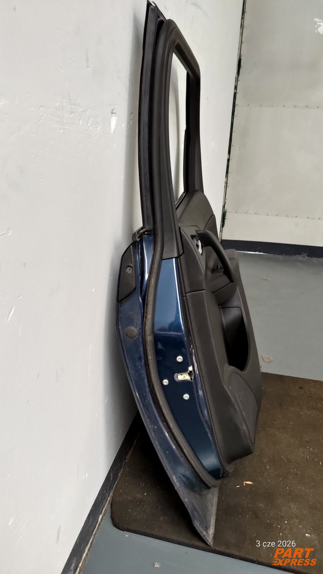 Tür komplett hinten rechts Opel Meriva B Blau Ozeanblau GEU 22A 2010 - 2017 – 3