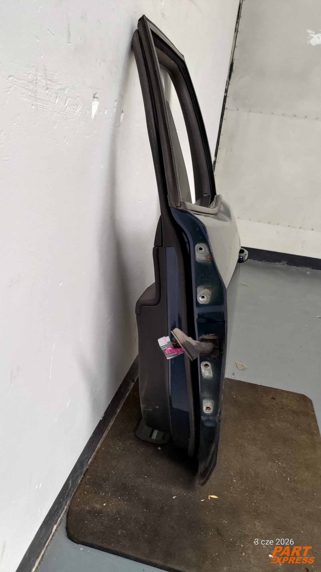 Tür komplett hinten rechts Opel Meriva B Blau Ozeanblau GEU 22A 2010 - 2017 – 4
