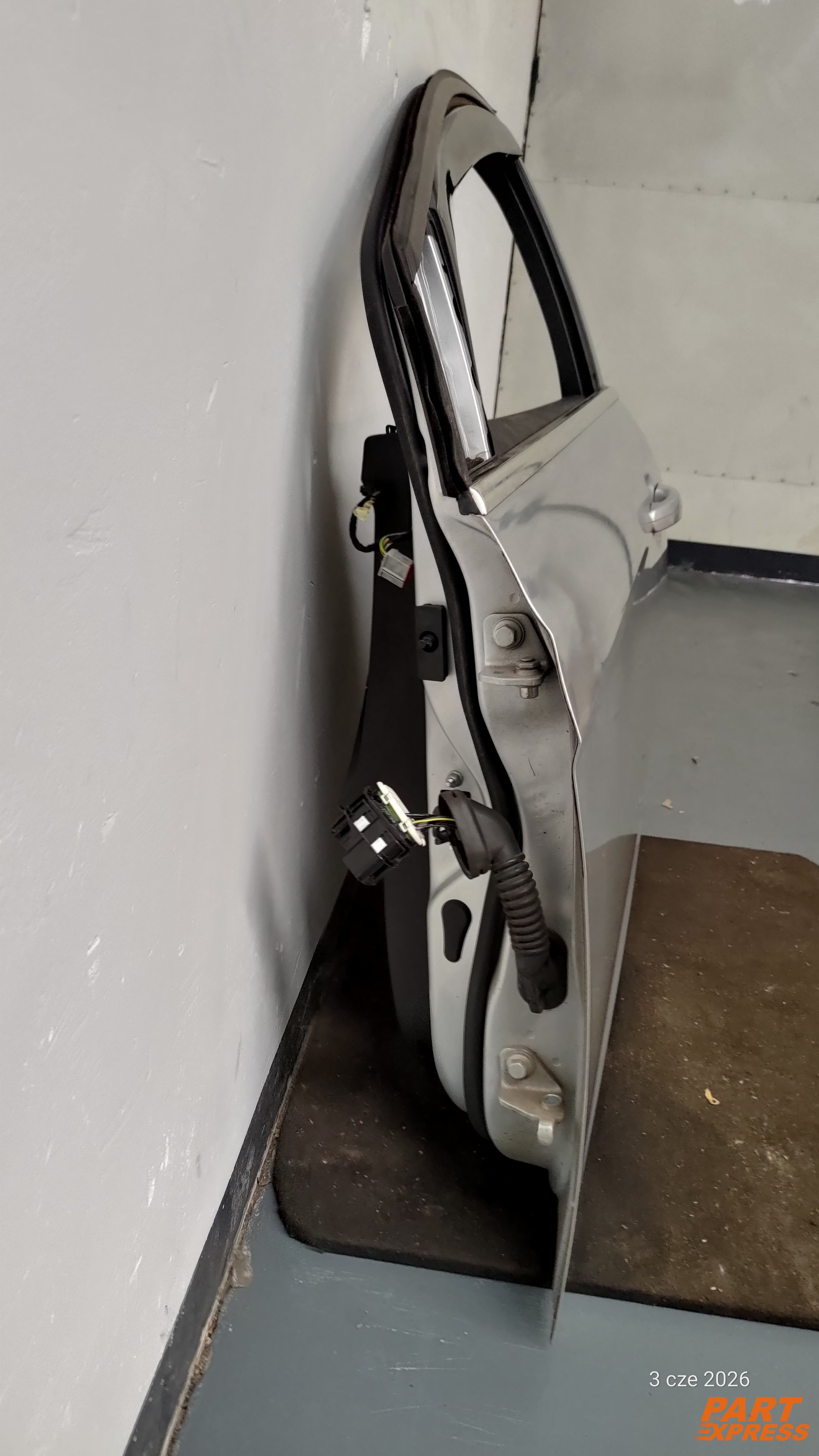 Tür komplett vorne links Ford Focus MK3 III Silber Polar Silber Met 2010 - 2014 – 4