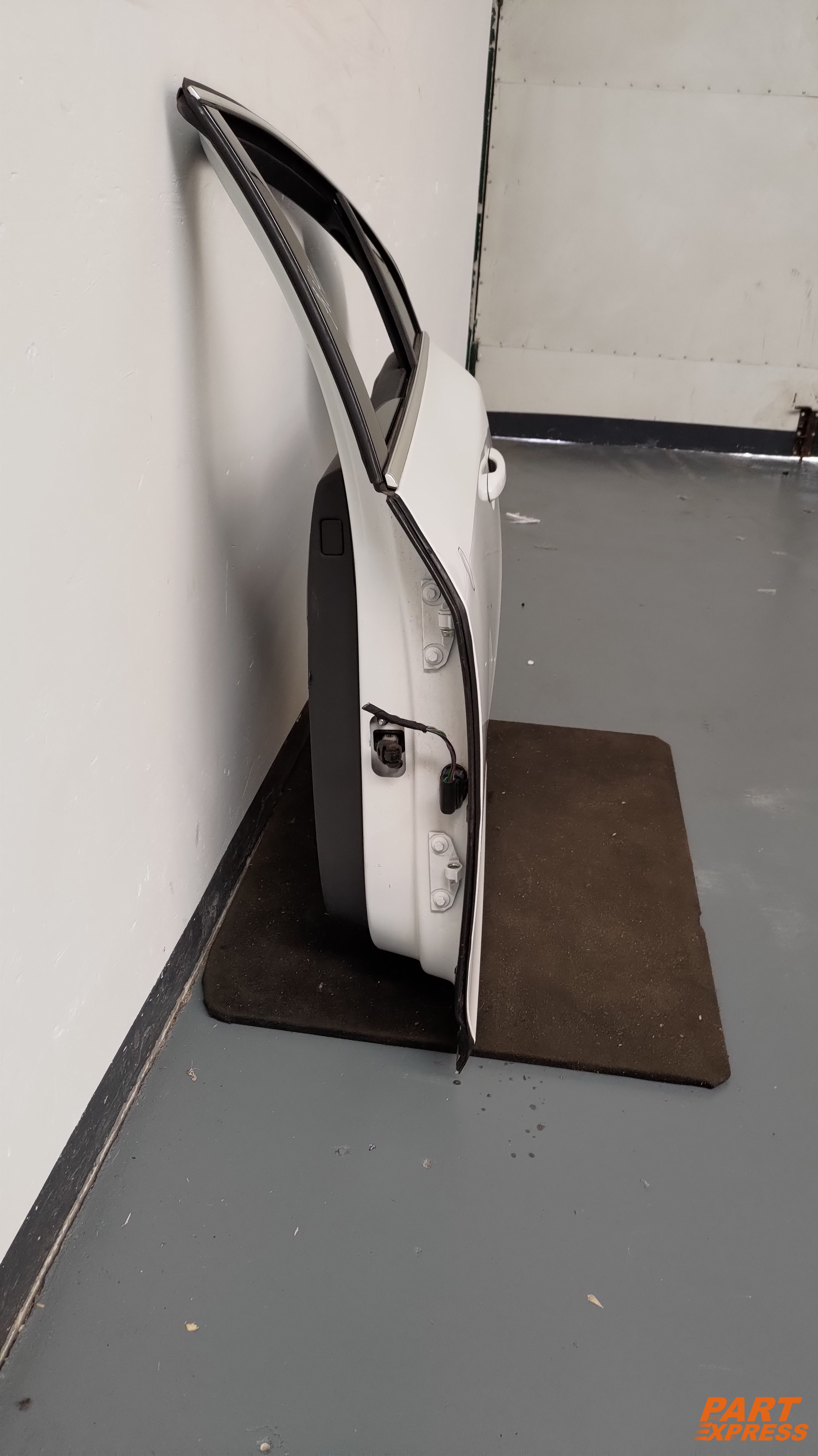 Tür komplett hinten links Volvo S60 II Weiß 614 Ice White Solid 2010 - 2018 – 7