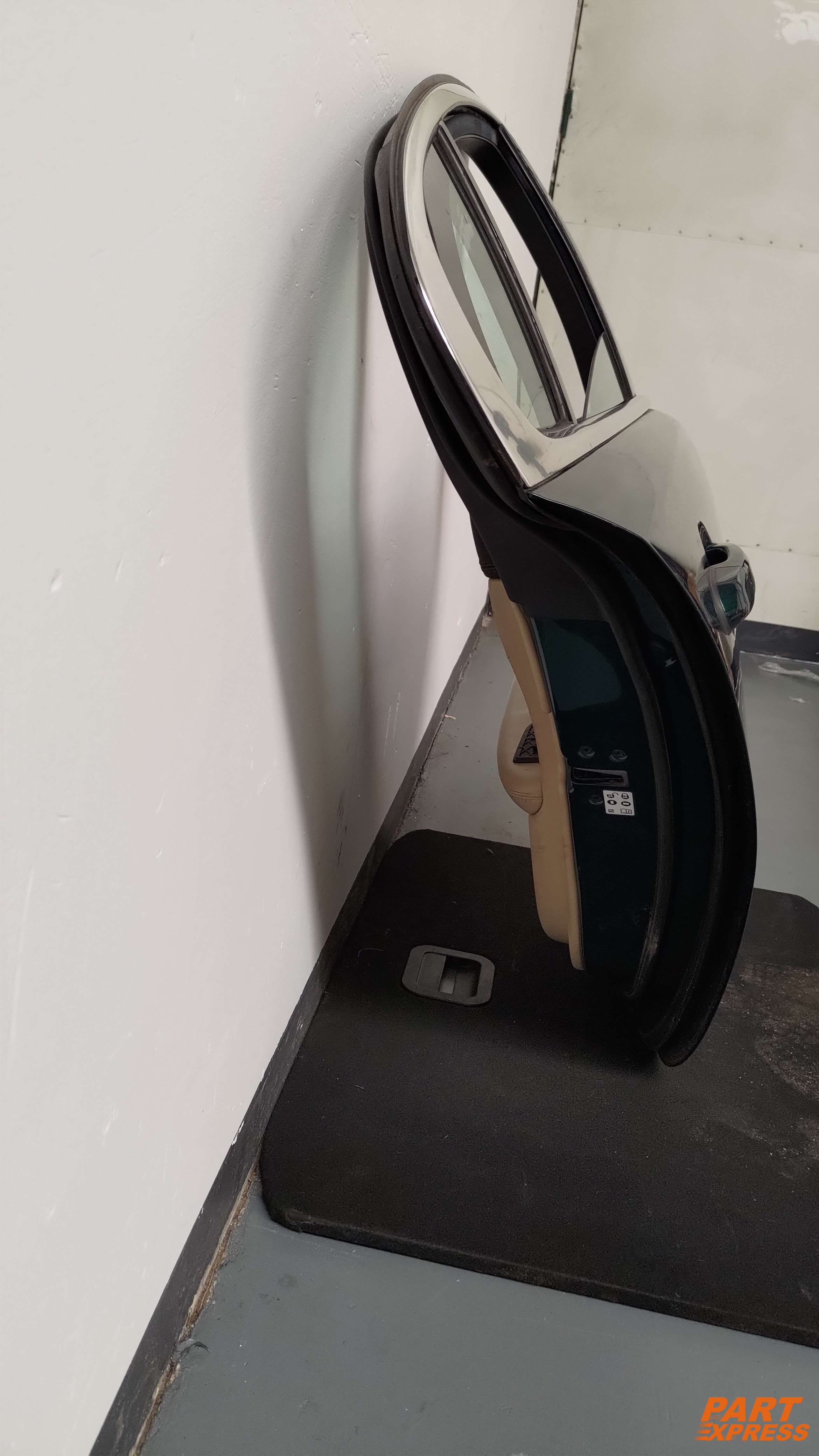 Tür komplett hinten rechts Jaguar XF X250 Grün Emerald Fire JBC2074 2007 - 2015 – 4