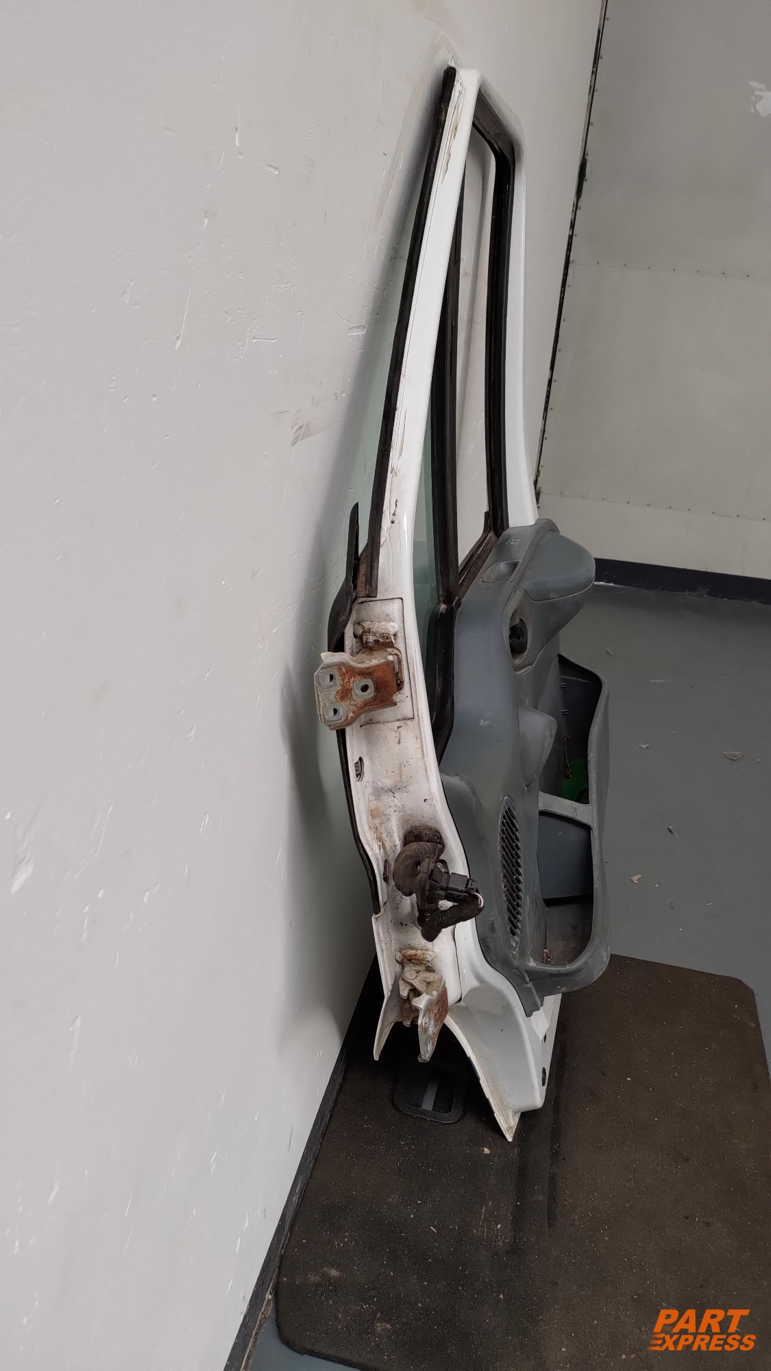 Tür komplett vorne rechts Ford Transit FA Mk7 Weiß Frost Weiß 2006 - 2014 – 4