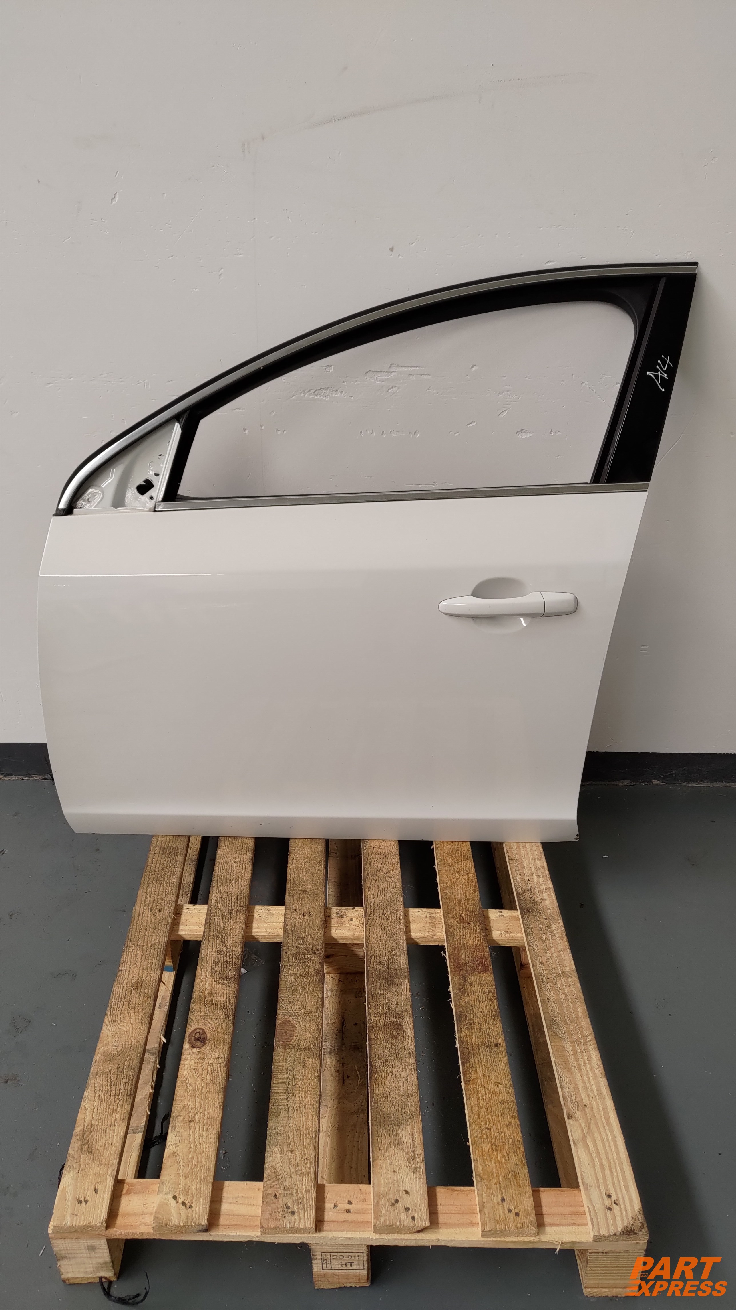 Tür komplett vorne links Volvo S60 II Weiß 614 Ice White Solid 2010 - 2018