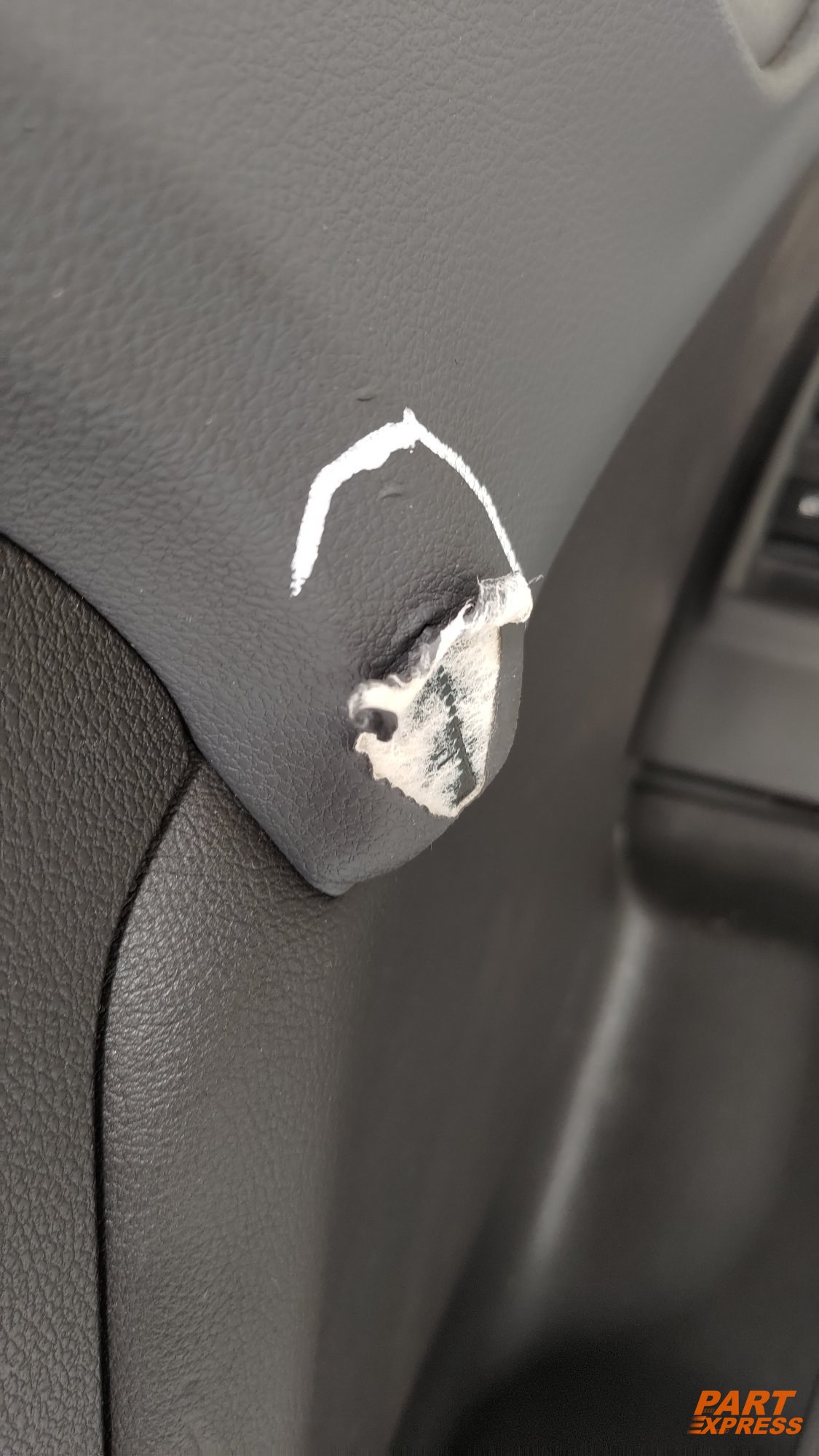 Tür komplett vorne rechts Opel Meriva B Blau Ozeanblau GEU 22A 2010 - 2017 – 5