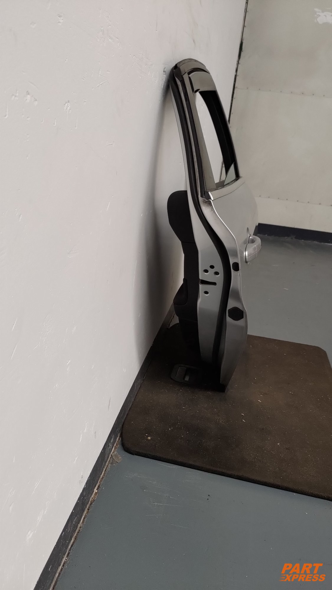Tür komplett hinten rechts Ford Focus MK3 Silber Polar Silber Met 2010 - 2014 – 4