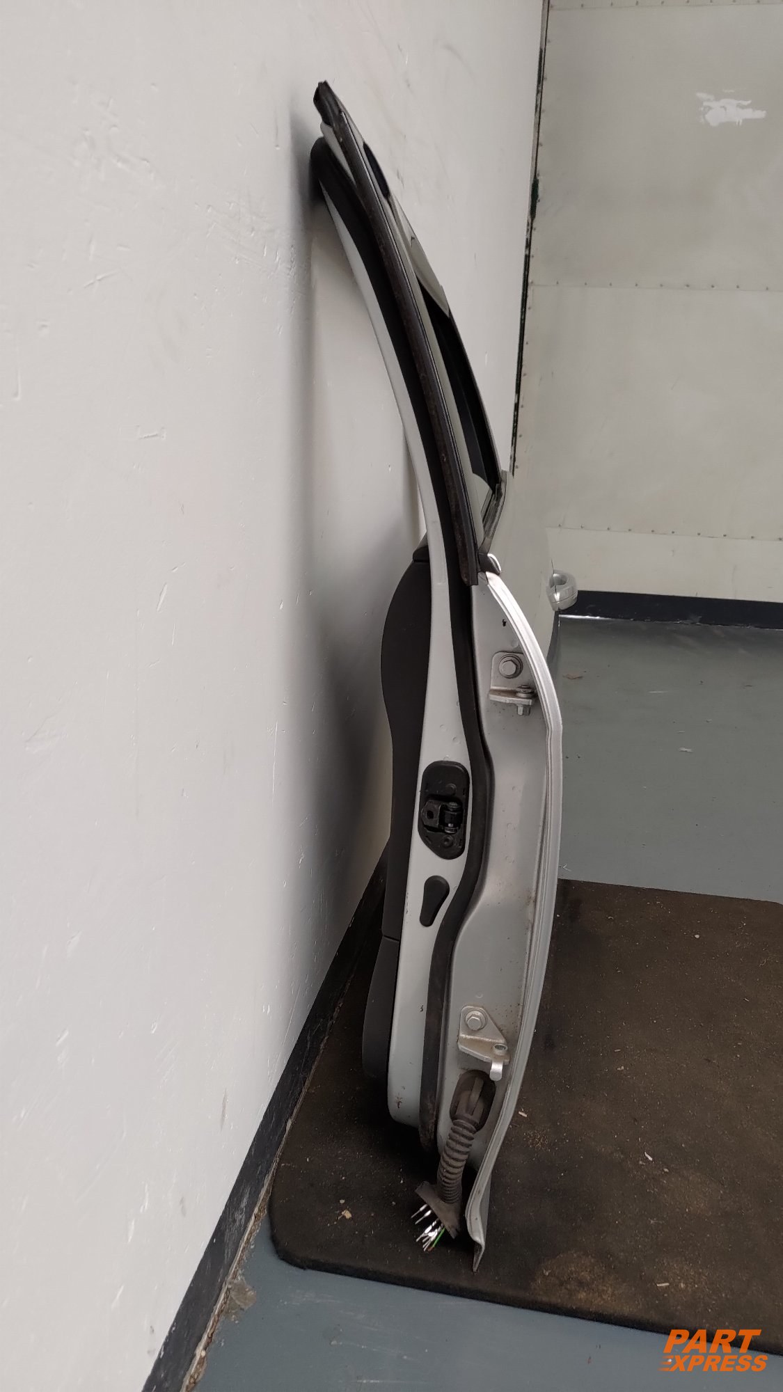 Tür komplett hinten links Ford Focus MK3 III Silber Polar Silber Met 2010 - 2014 – 4