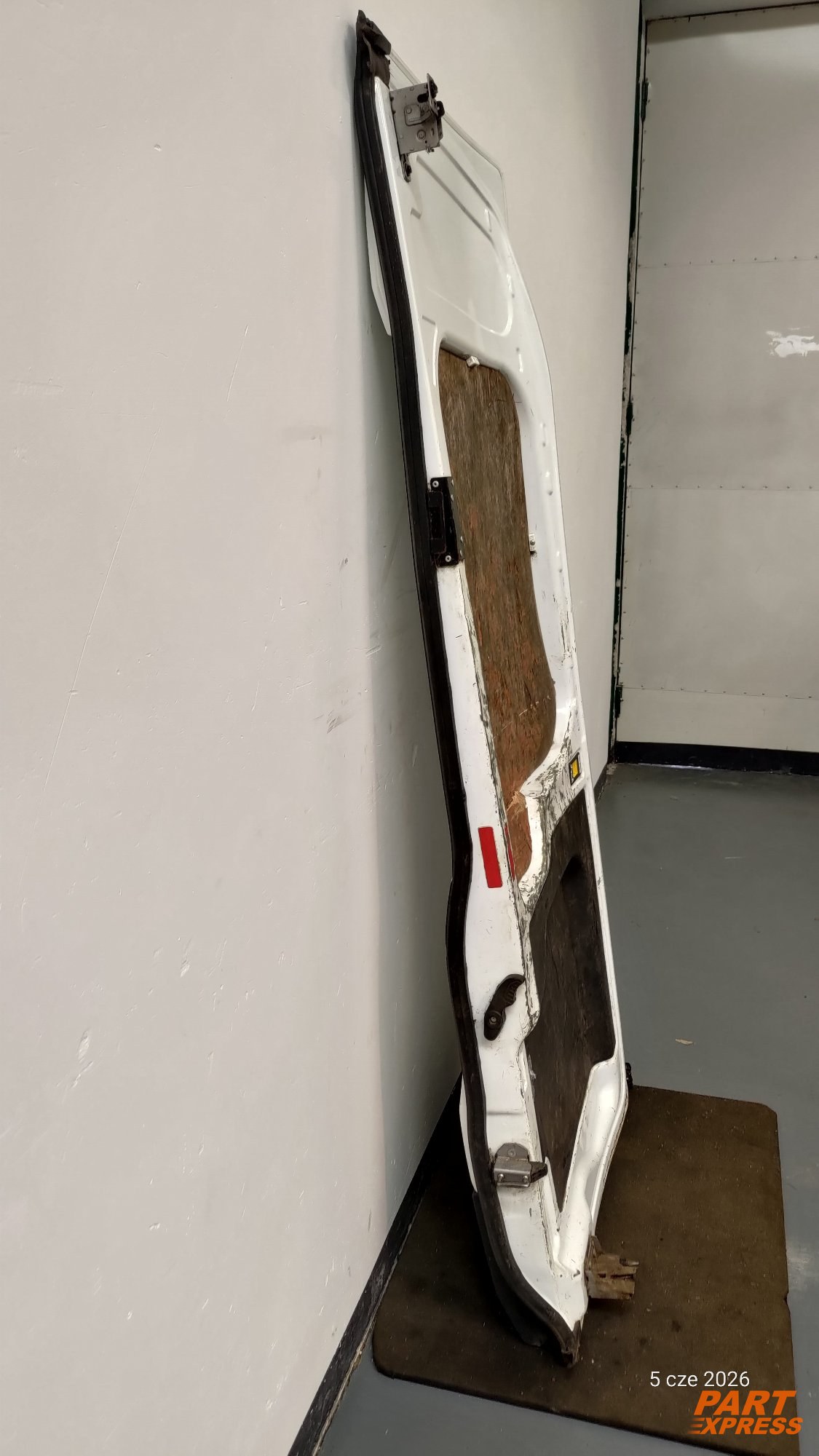 Tür komplett hinten links Ford Transit V363 Mk8 Weiß Frost Weiß ab 2014 – 8