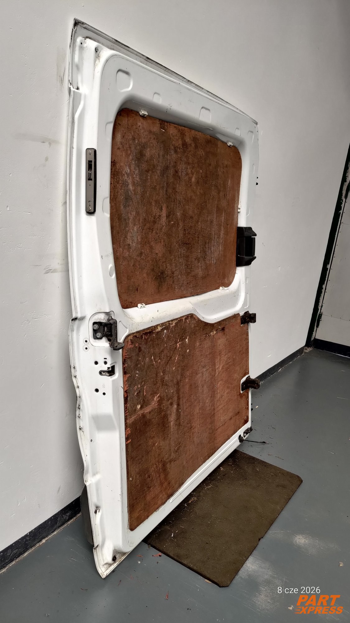 Schiebetür komplett links Ford Transit V363 Mk8 Weiß Frost Weiß ab 2014 – 9