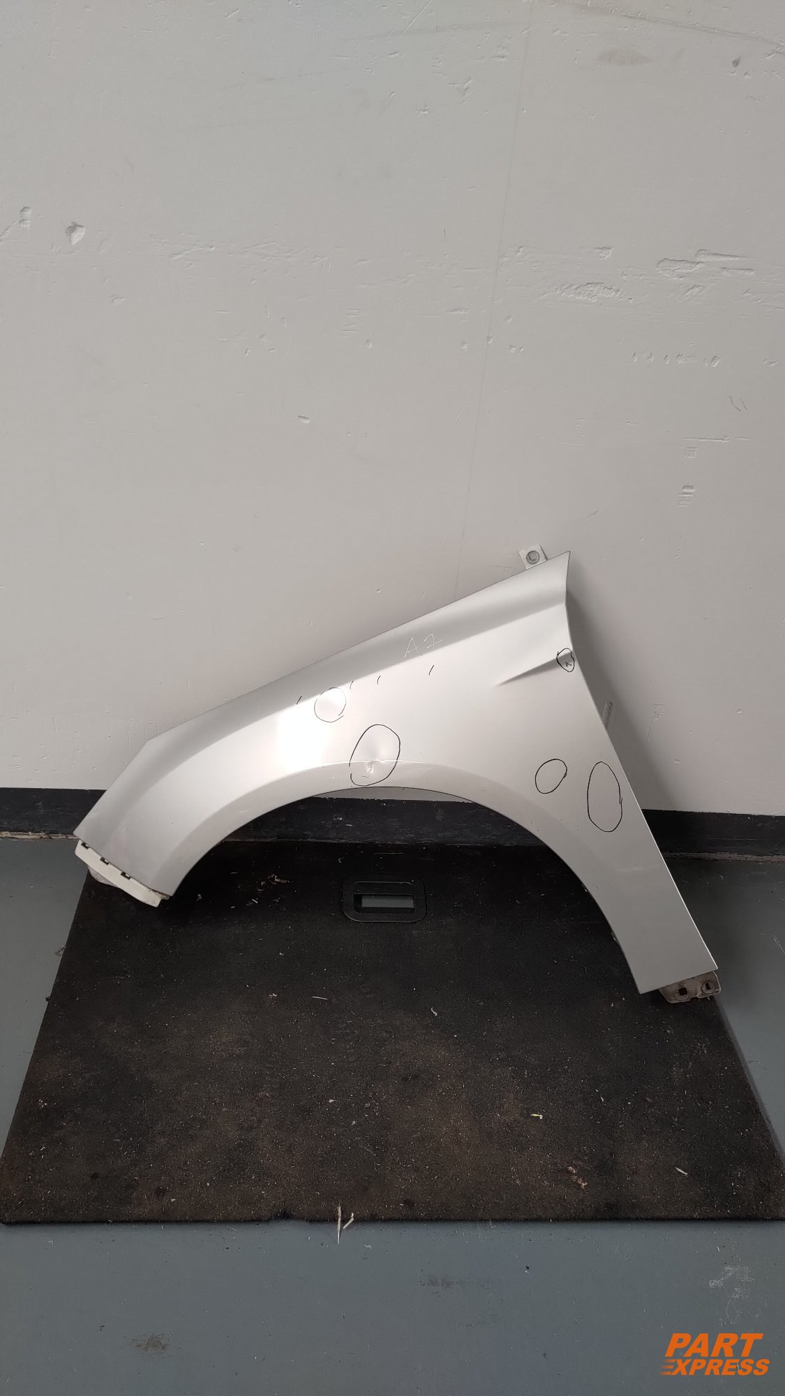 Kotflügel links Ford Focus MK3 III Silber Polar Silber Met 2010 - 2014 – 6