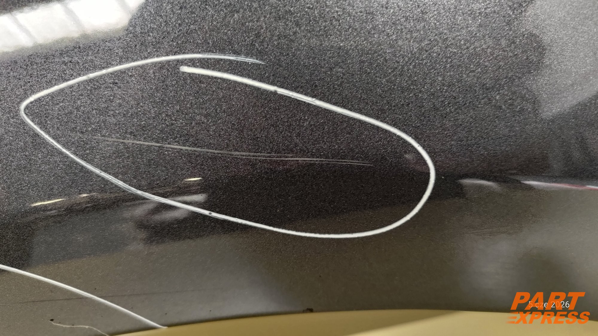 Kotflügel rechts Ford EcoSport  Titanium Grau Smoke Grau Met 2013 - 2022 – 4