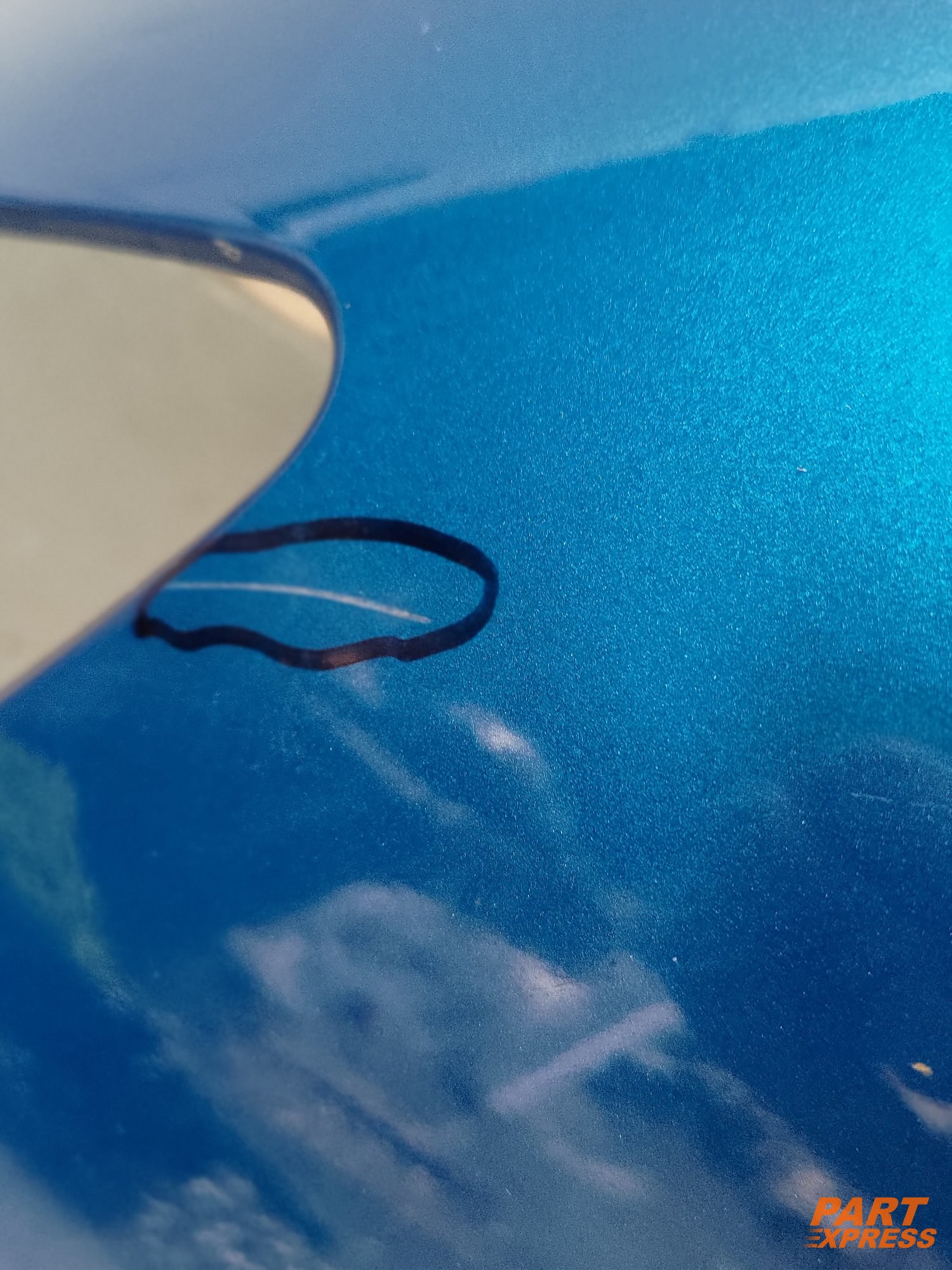 Kotflügel links Mazda CX-5 Sport KE GH Blau 41B Sky Blue 2012 - 2017 – 6