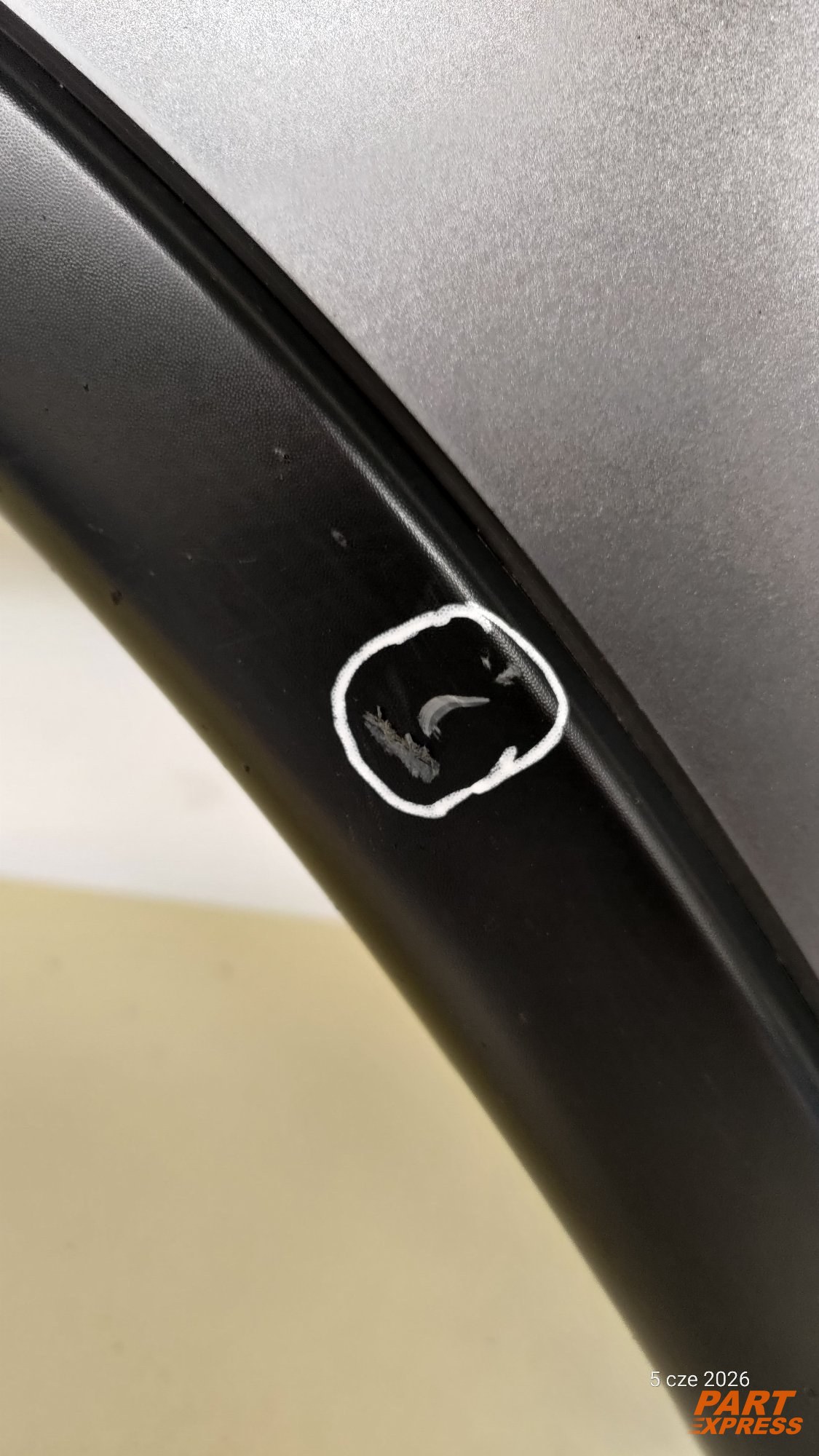 Kotflügel links Mitsubishi Outlander III H-Line GF Silber U17A 2012 - 2021 – 3