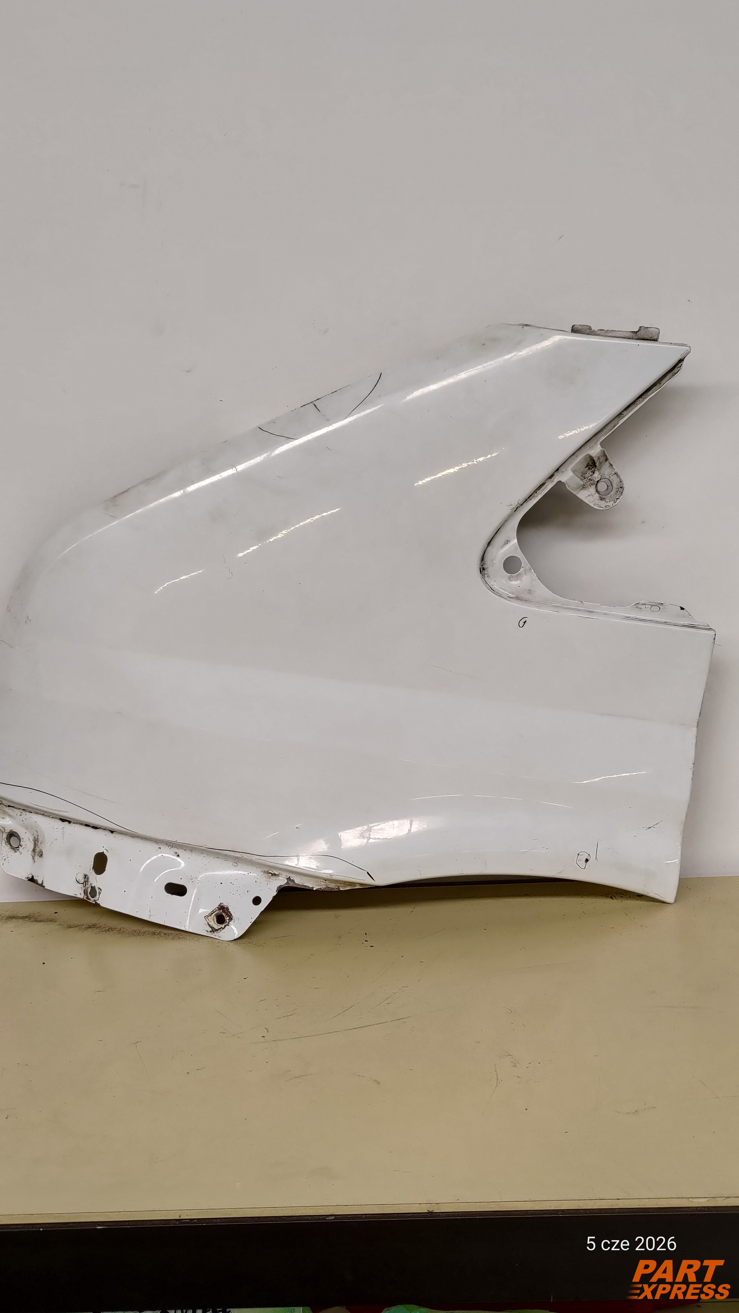 Kotflügel links Ford Transit FA Mk7 Weiß Frost Weiß 2006 - 2014 – 2