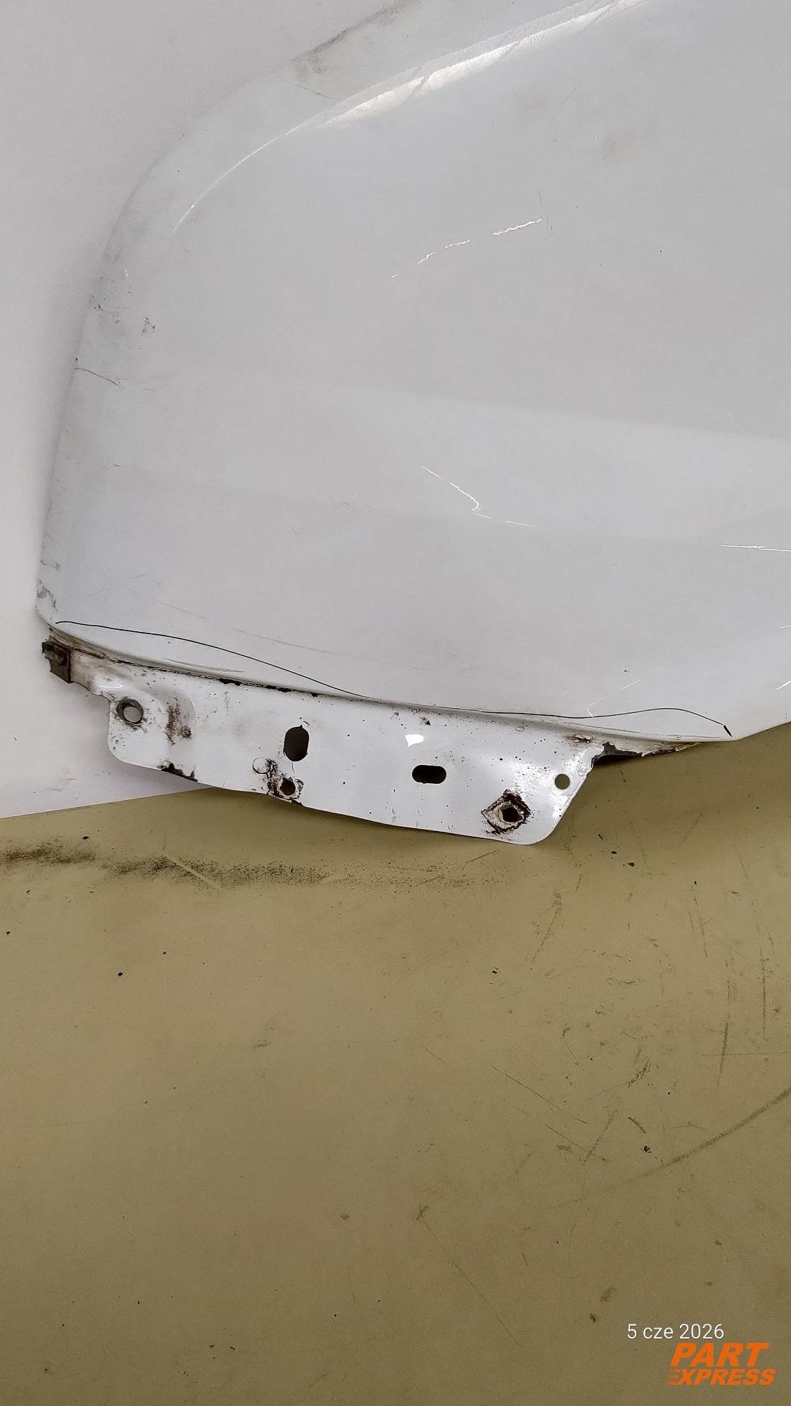 Kotflügel links Ford Transit FA Mk7 Weiß Frost Weiß 2006 - 2014 – 6