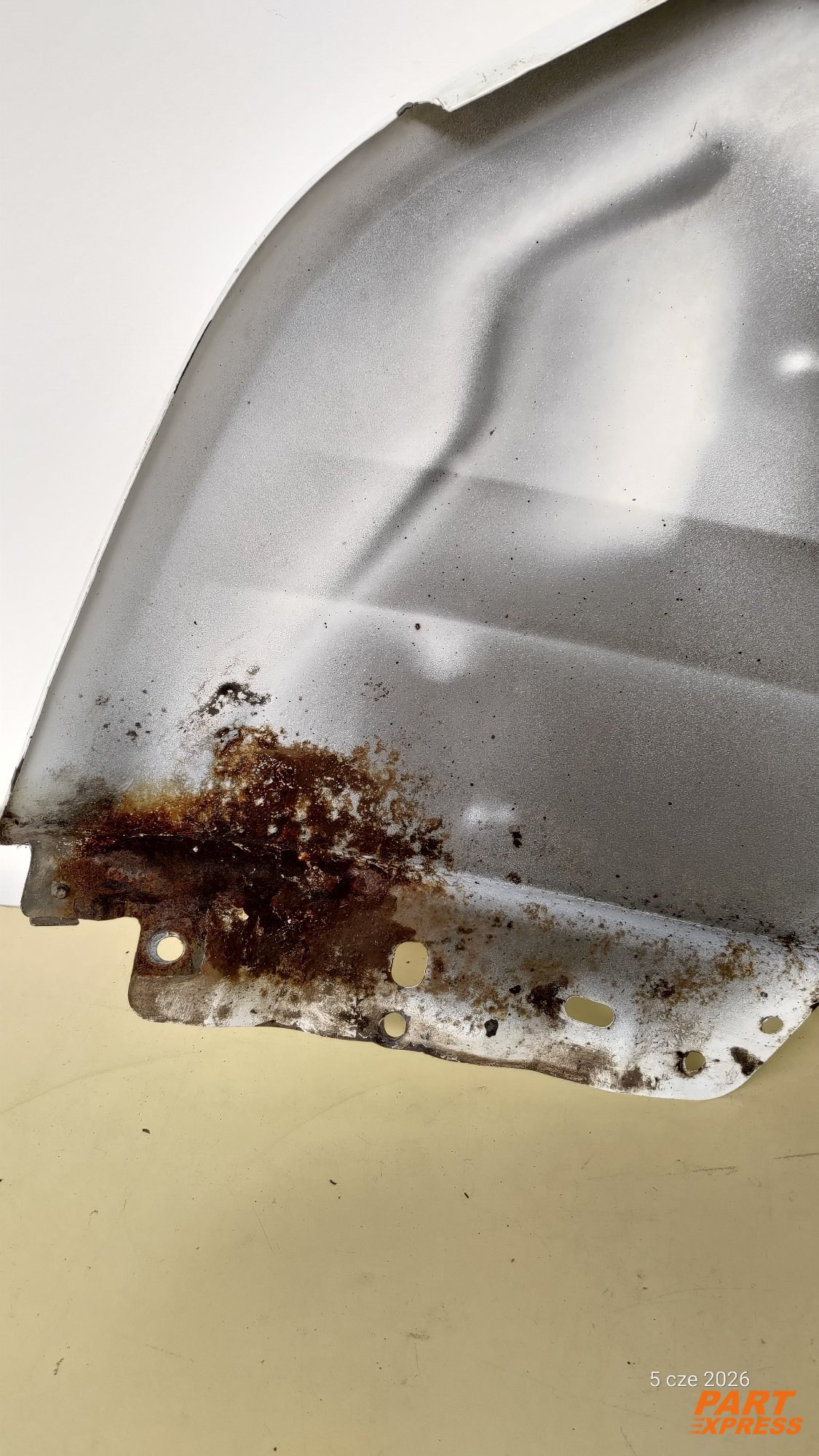 Kotflügel rechts Ford Transit FA Mk7 Weiß Frost Weiß 2006 - 2014 – 6