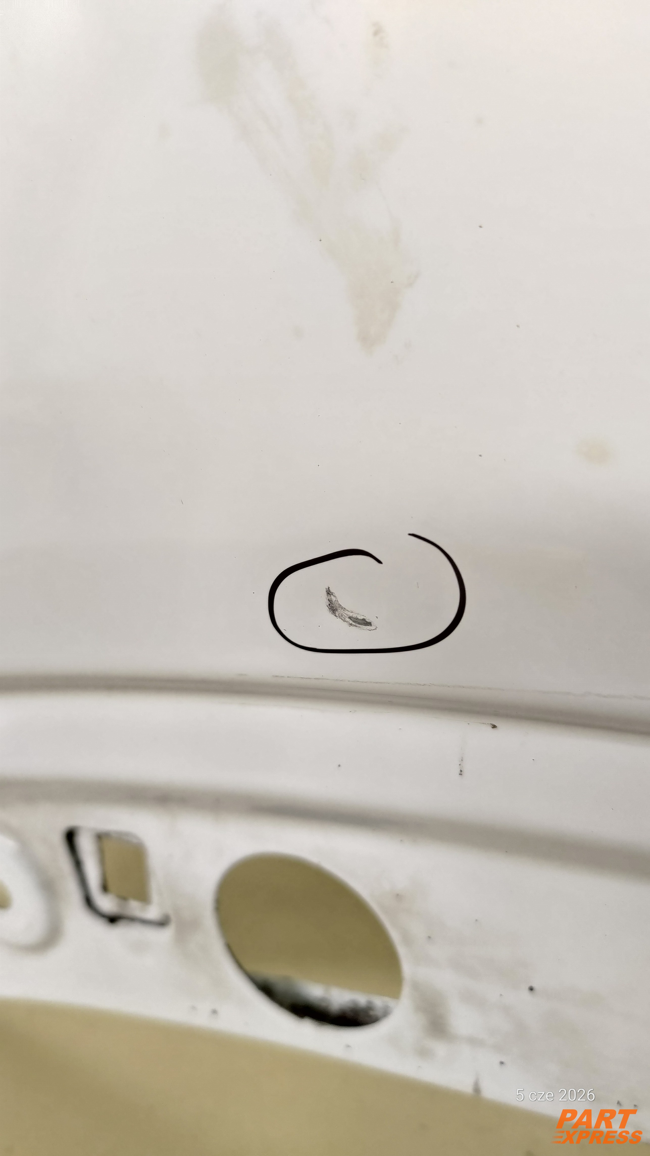 Kotflügel rechts Ford Transit V363 Mk8 Weiß Frost Weiß ab 2014 – 6