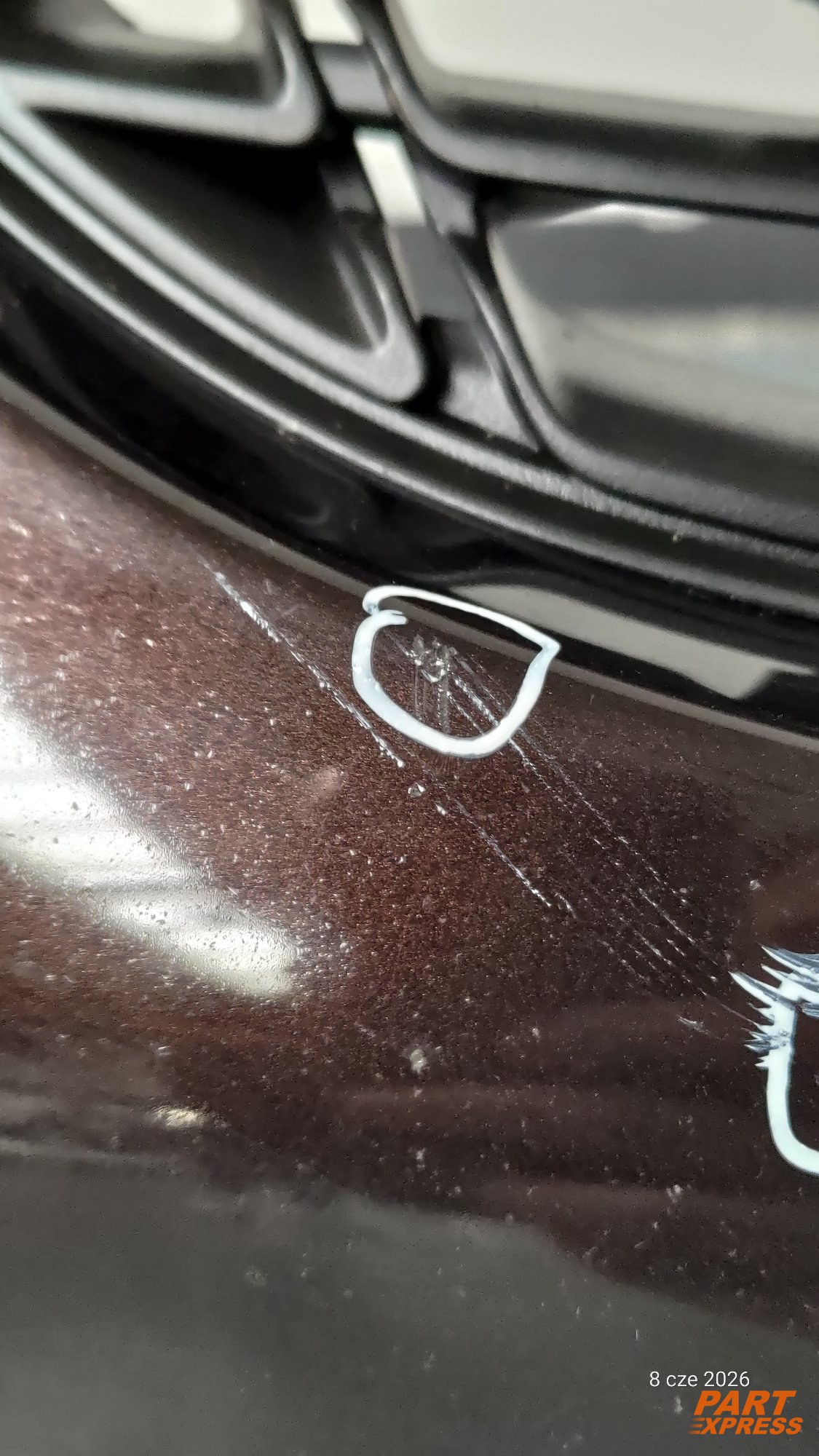 Stoßstange komplett vorne Opel Zafira Tourer C Rot GOP 2011 - 2018 – 5