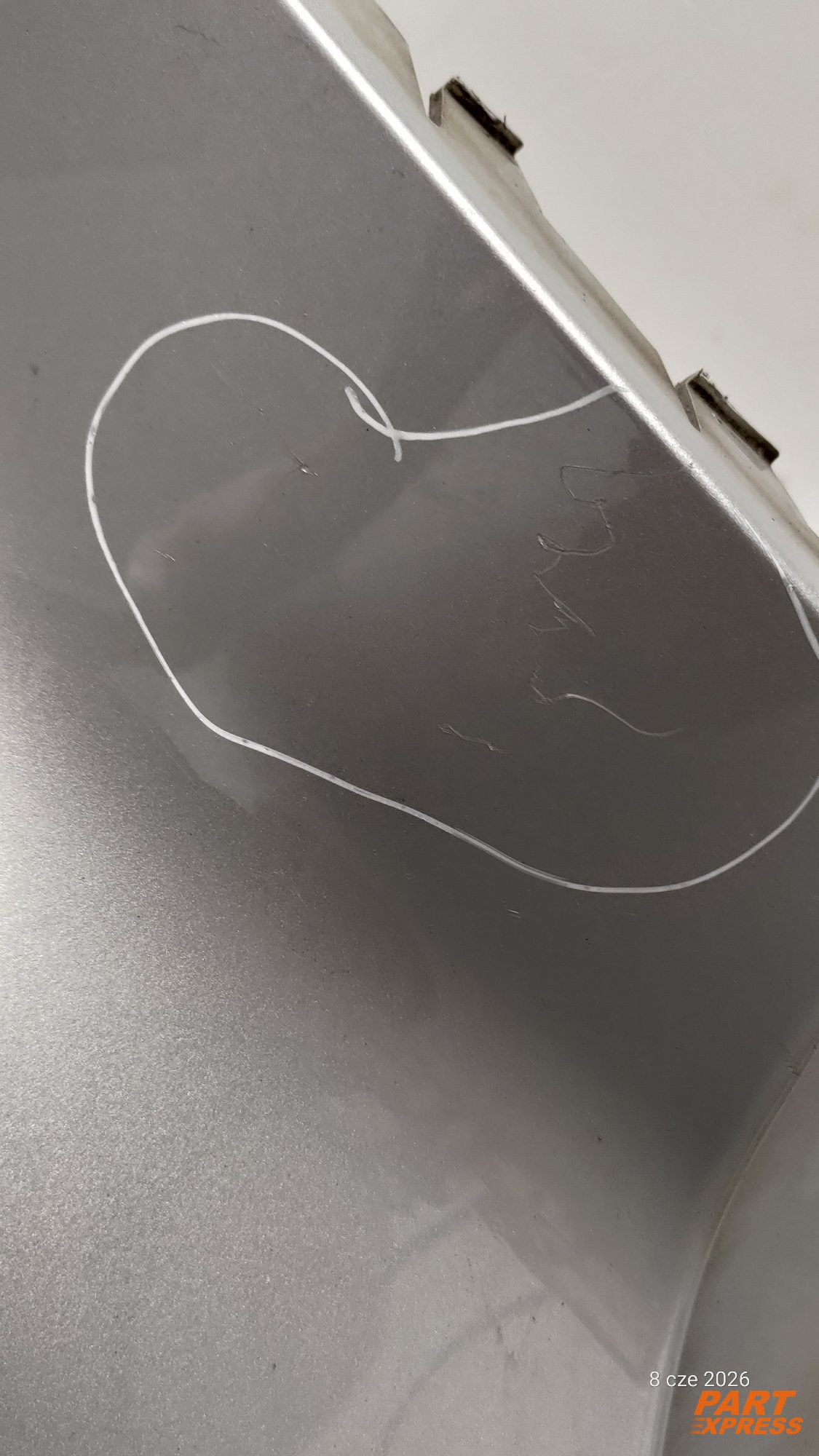 Stoßstange komplett hinten Ford Focus MK3 Silber Polar Silber Met 2010 - 2014 – 8