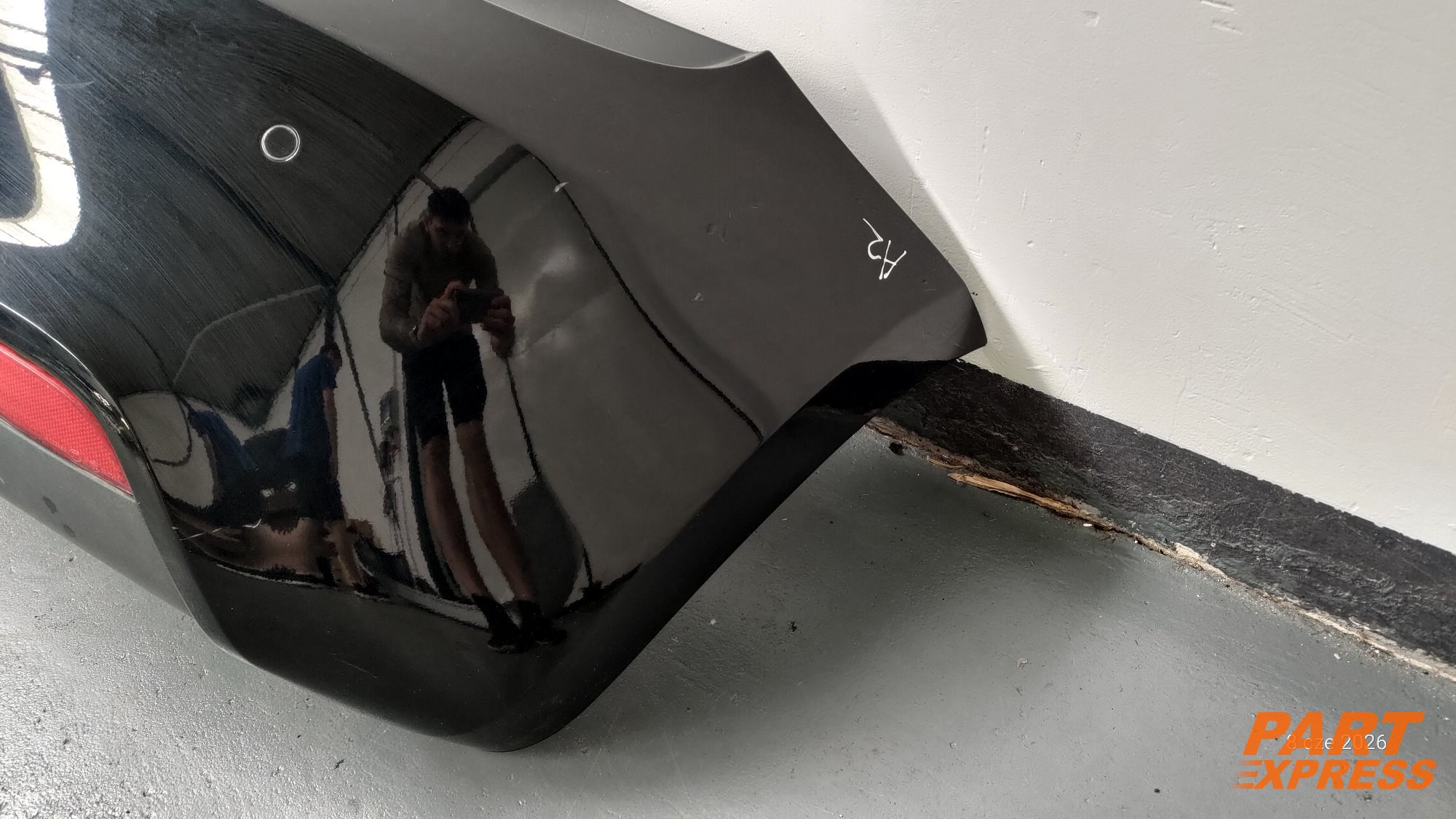 Stoßstange komplett hinten Audi A1 8X Schwarz Mythosschwarz LY9T 2010 - 2018 – 4