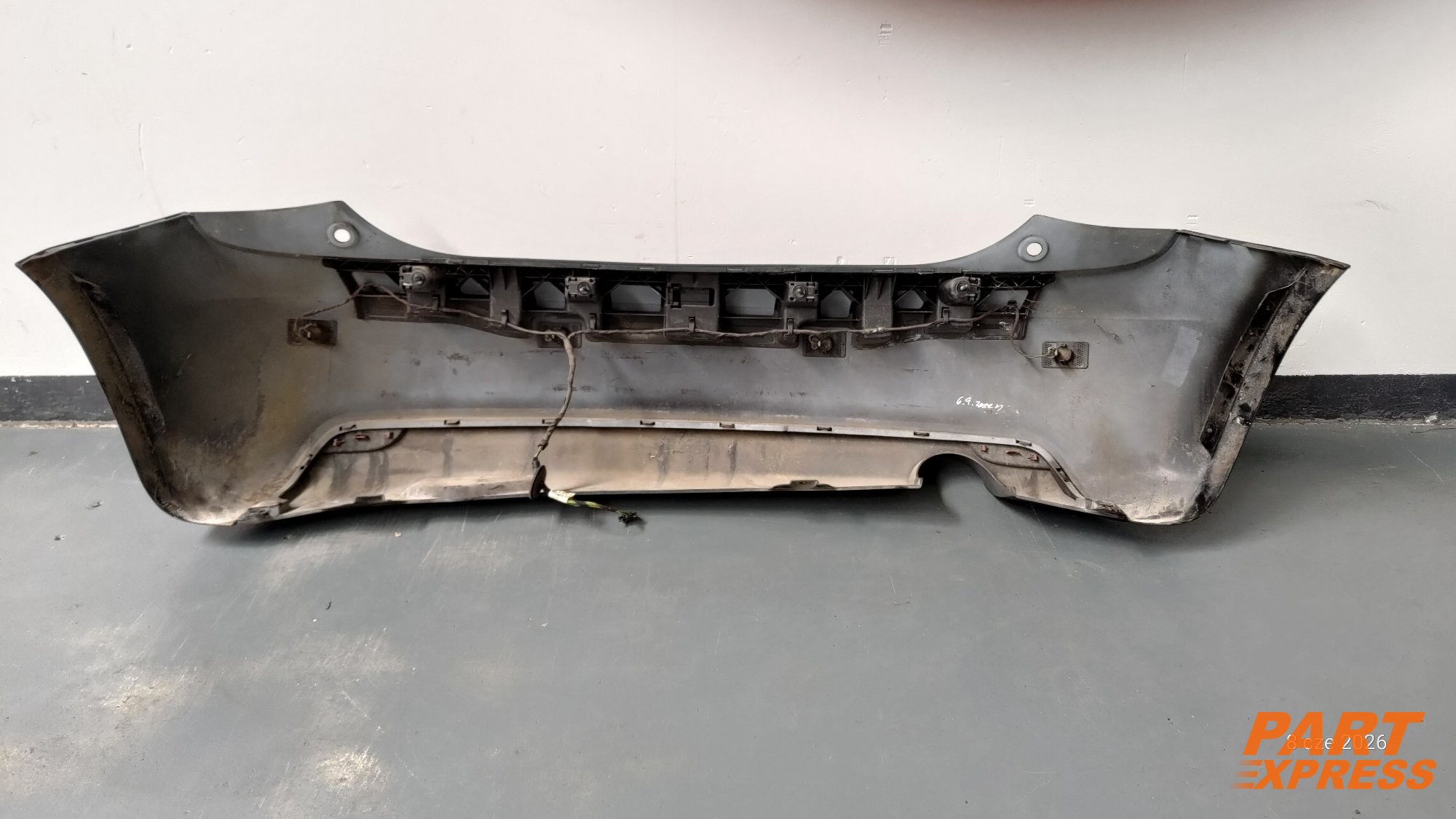 Stoßstange komplett hinten Audi A1 8X Schwarz Mythosschwarz LY9T 2010 - 2018 – 3