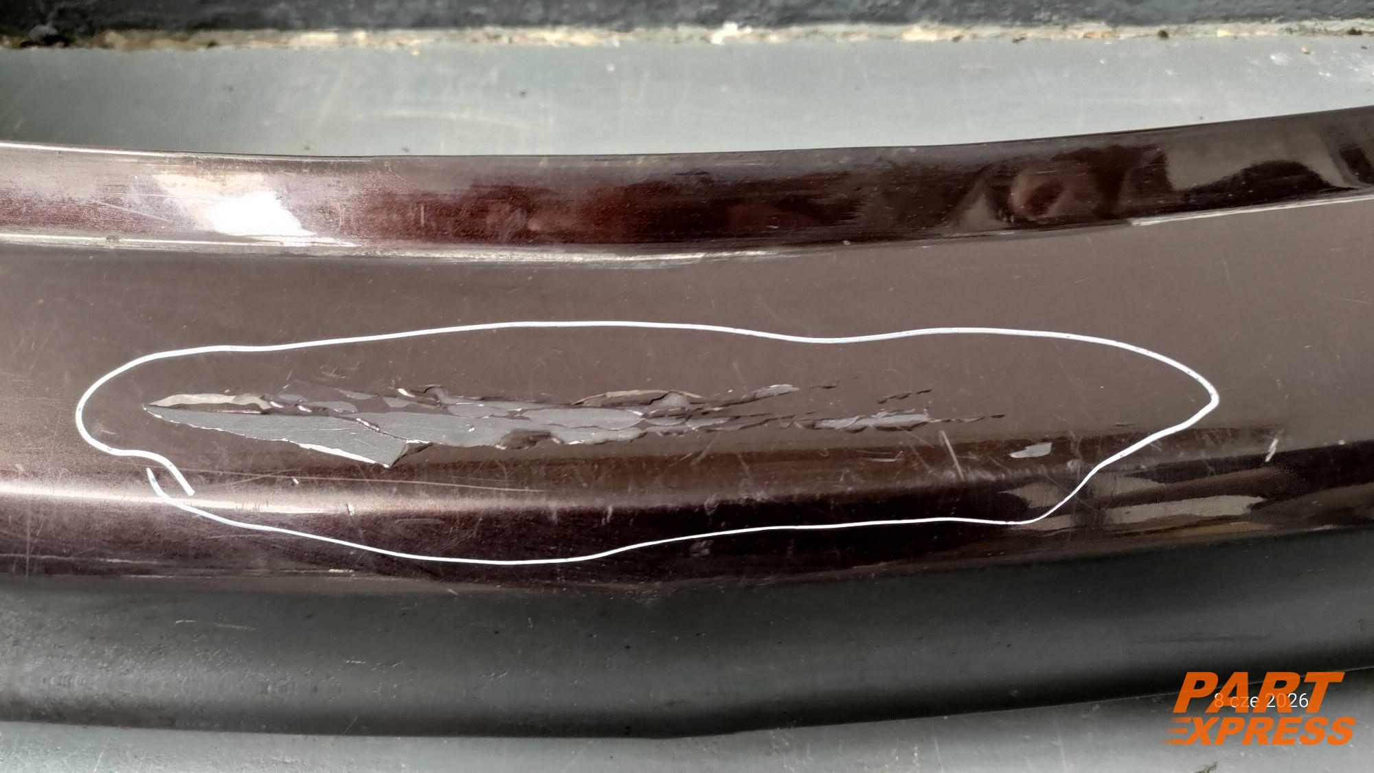 Stoßstange komplett hinten Opel Zafira Tourer C Rot GOP 2011 - 2018 – 3