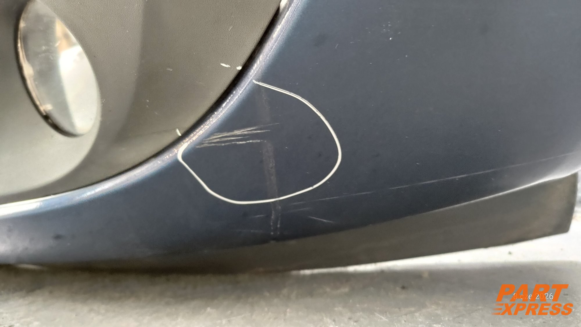 Stoßstange komplett vorne Opel Meriva B Blau Ozeanblau GEU 22A 2010 - 2017 – 4