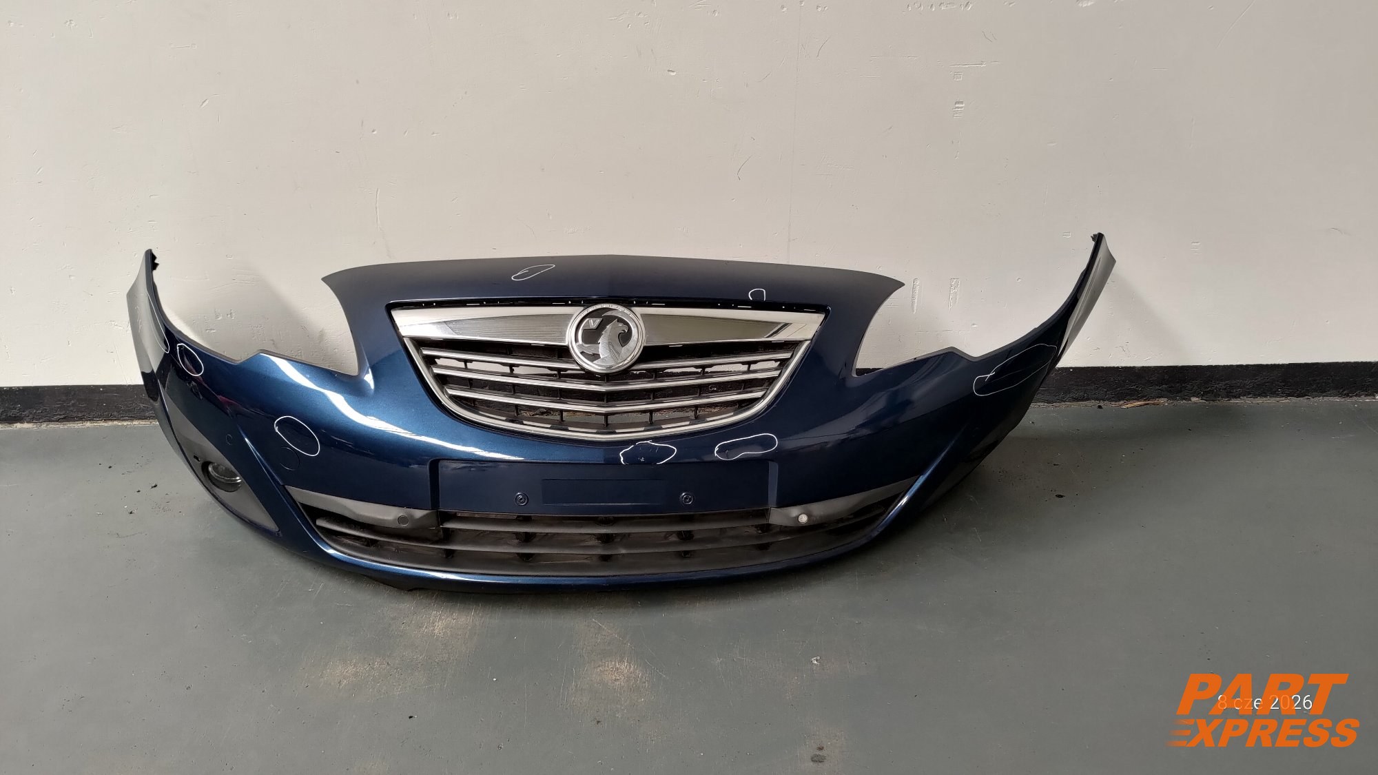 Stoßstange komplett vorne Opel Meriva B Blau Ozeanblau GEU 22A 2010 - 2017 – 2
