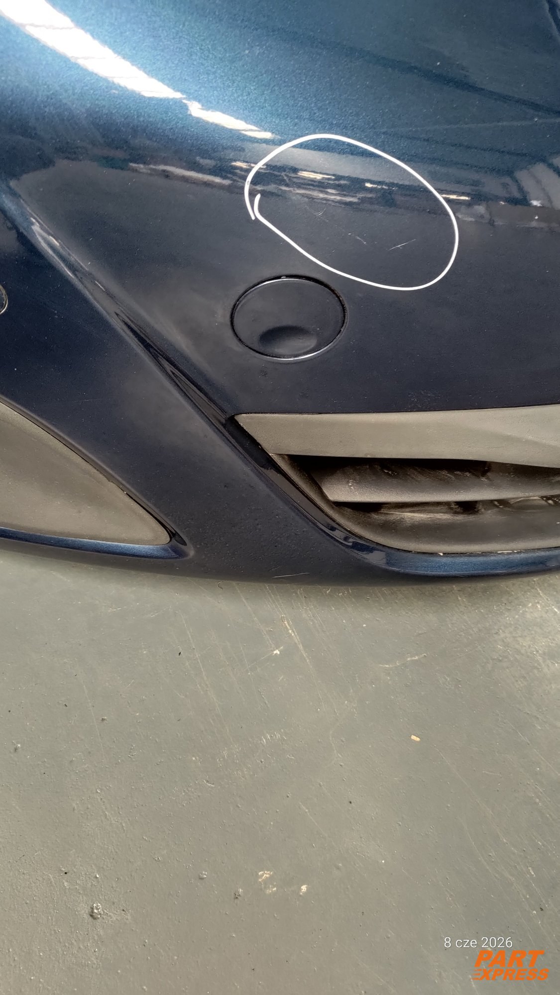 Stoßstange komplett vorne Opel Meriva B Blau Ozeanblau GEU 22A 2010 - 2017 – 8