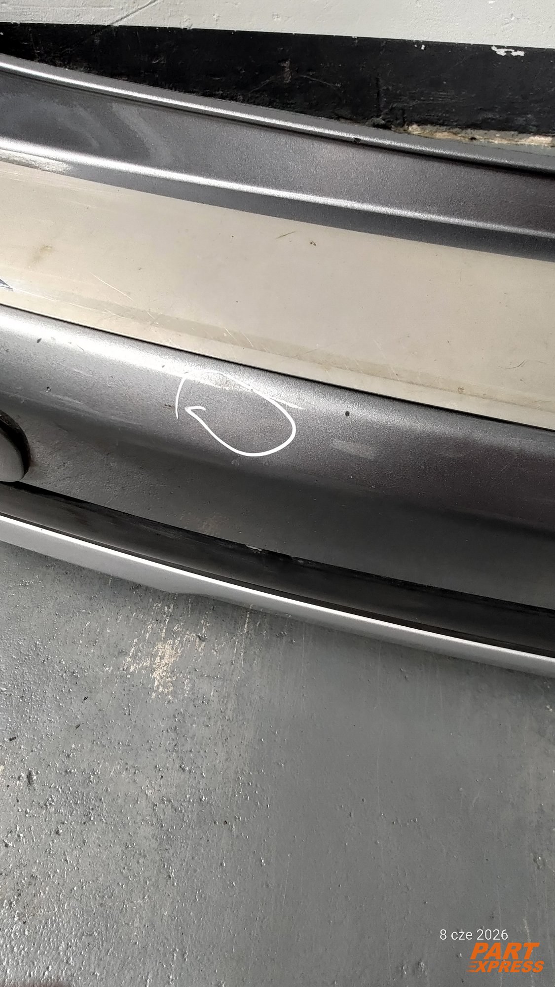 Stoßstange komplett hinten Mitsubishi Outlander III GF Silber U17A 2012 - 2021 – 3