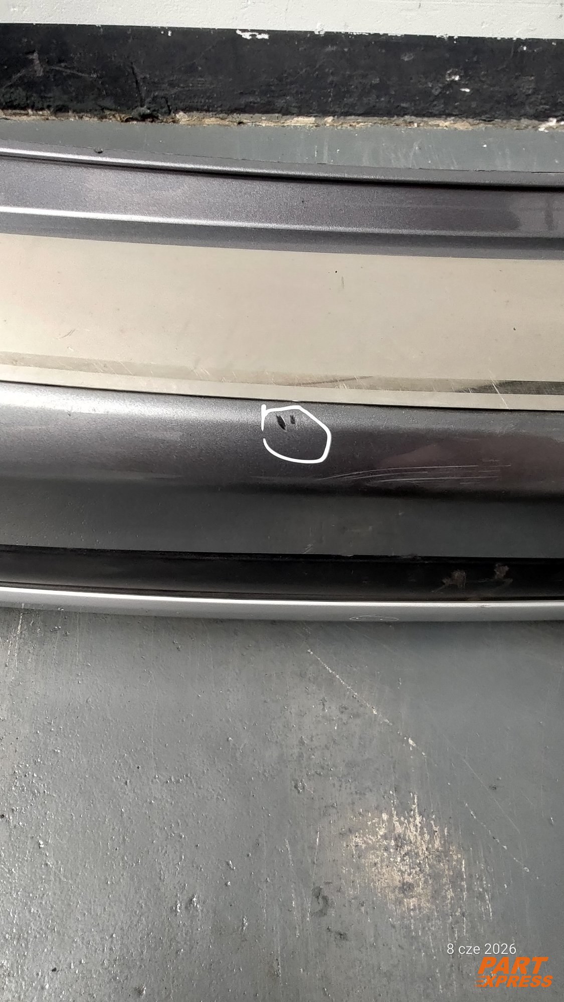 Stoßstange komplett hinten Mitsubishi Outlander III GF Silber U17A 2012 - 2021 – 4