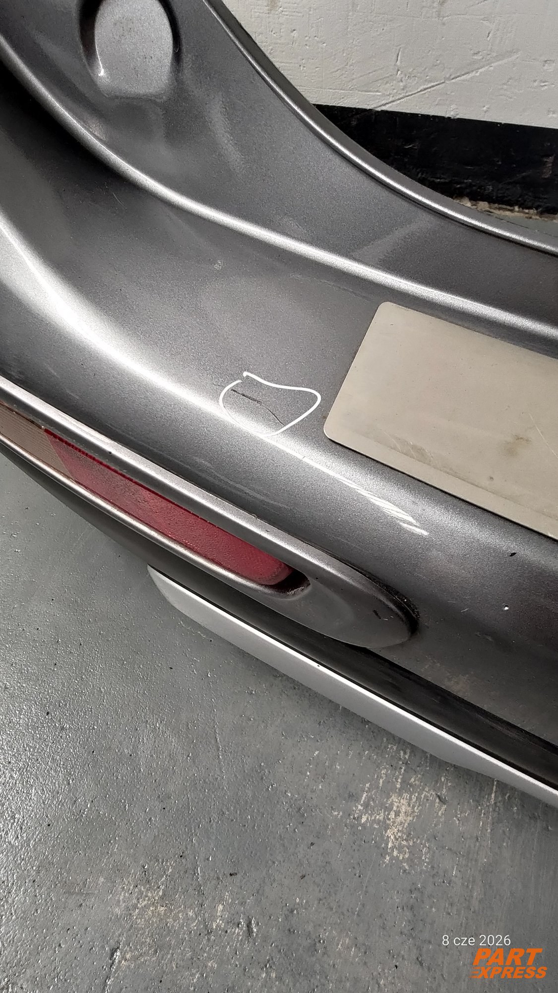 Stoßstange komplett hinten Mitsubishi Outlander III GF Silber U17A 2012 - 2021 – 5