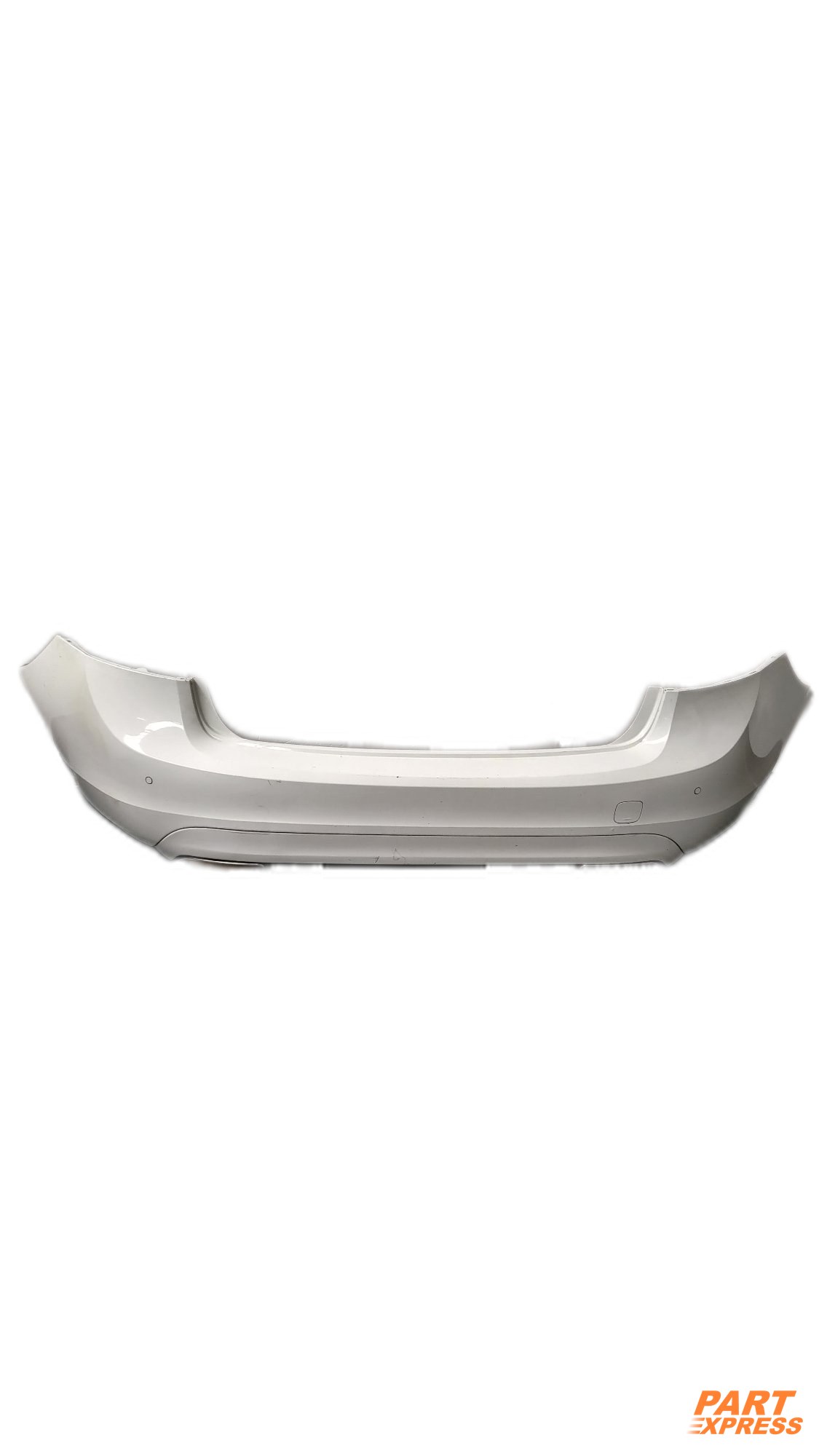 Stoßstange komplett hinten Volvo S60 II Weiß 614 Ice White Solid 2010 - 2018