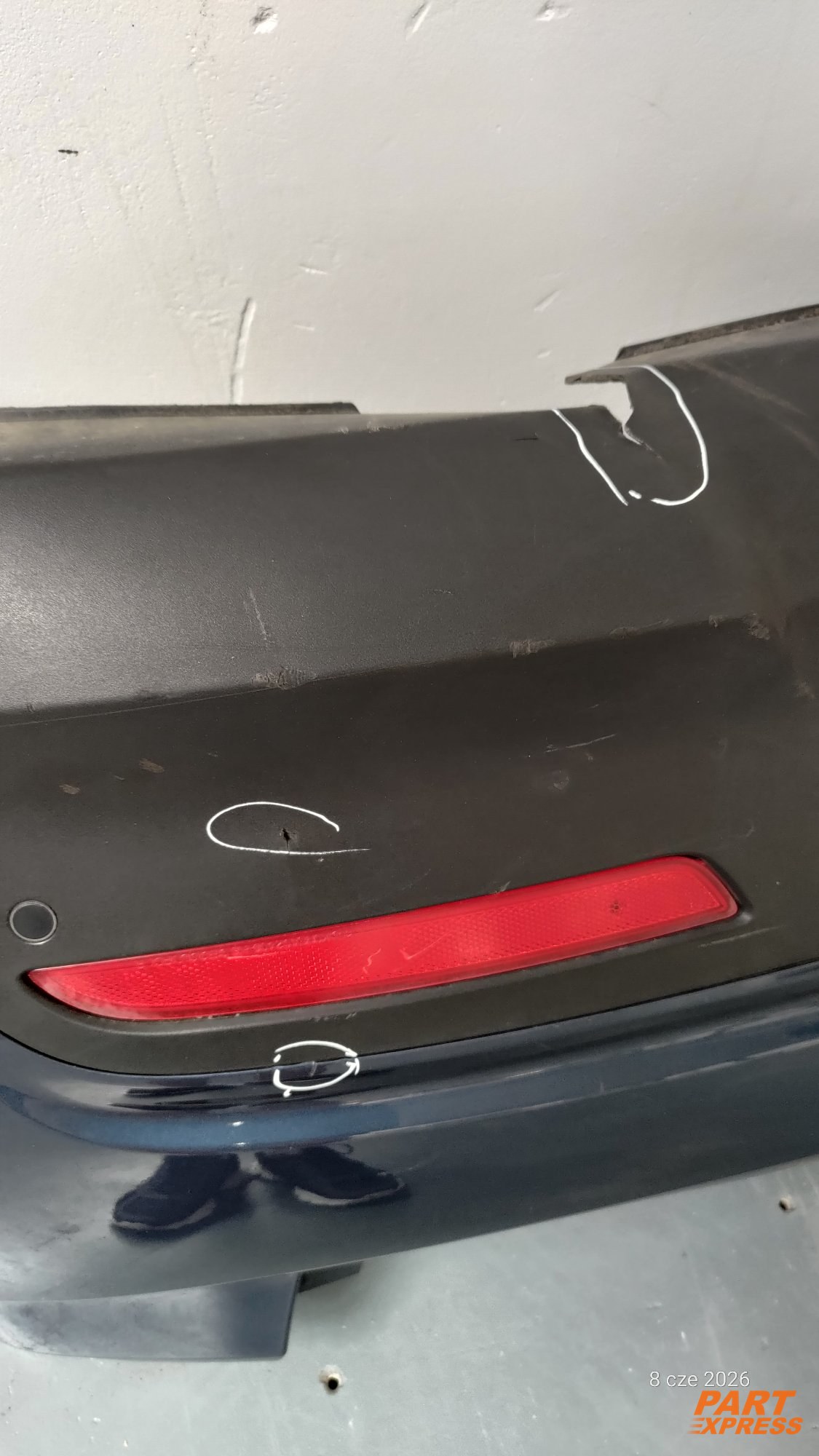Stoßstange komplett hinten Kia Rio 4 YB Blau Smoke Blue 2017 - 2023 – 3