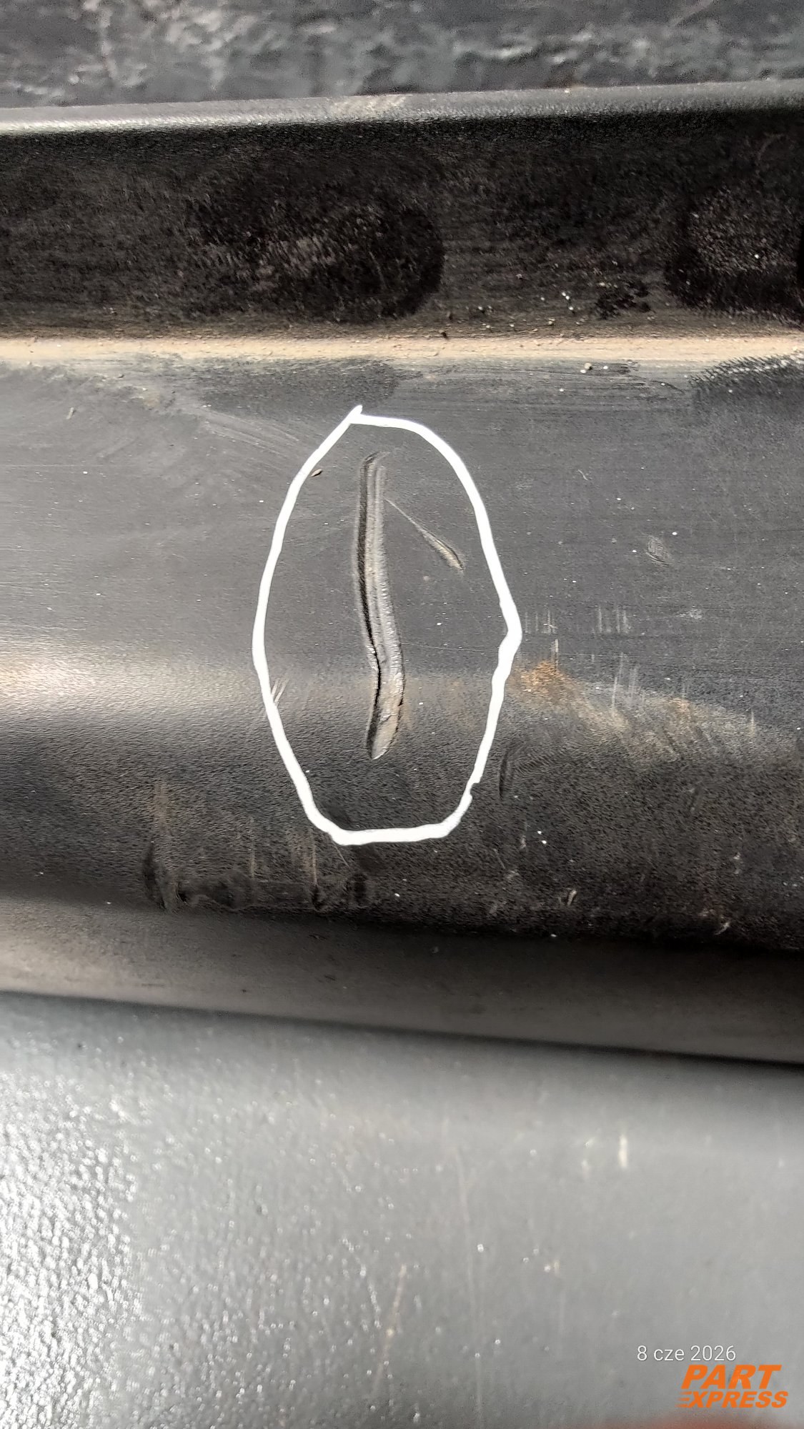 Stoßstange komplett hinten Nissan NV200 SE M20 Weiß QM1 2009 - 2021 – 3