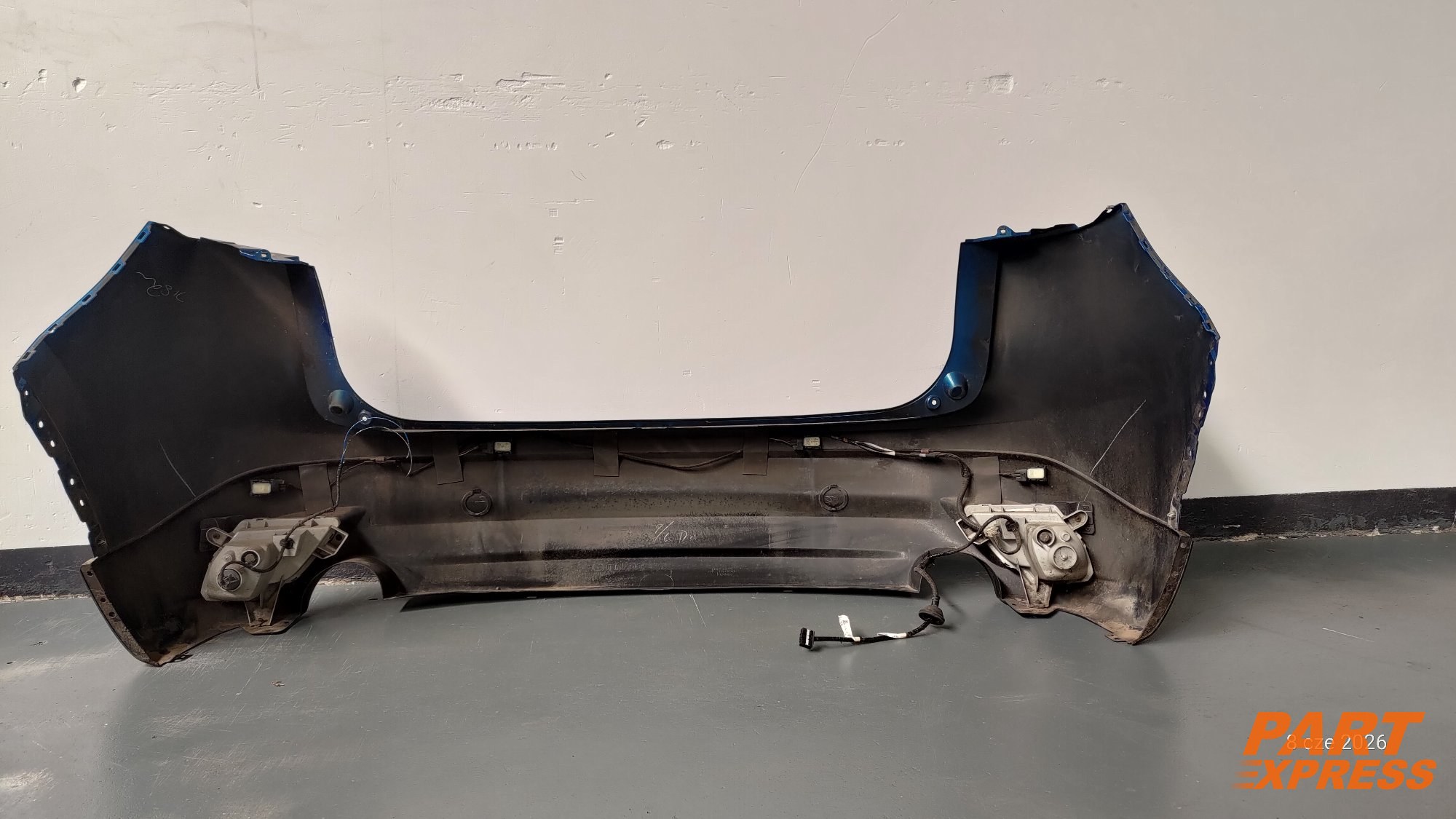 Stoßstange komplett hinten Mazda CX-5 Sport KE GH Blau 41B Sky Blue 2012 - 2017 – 2