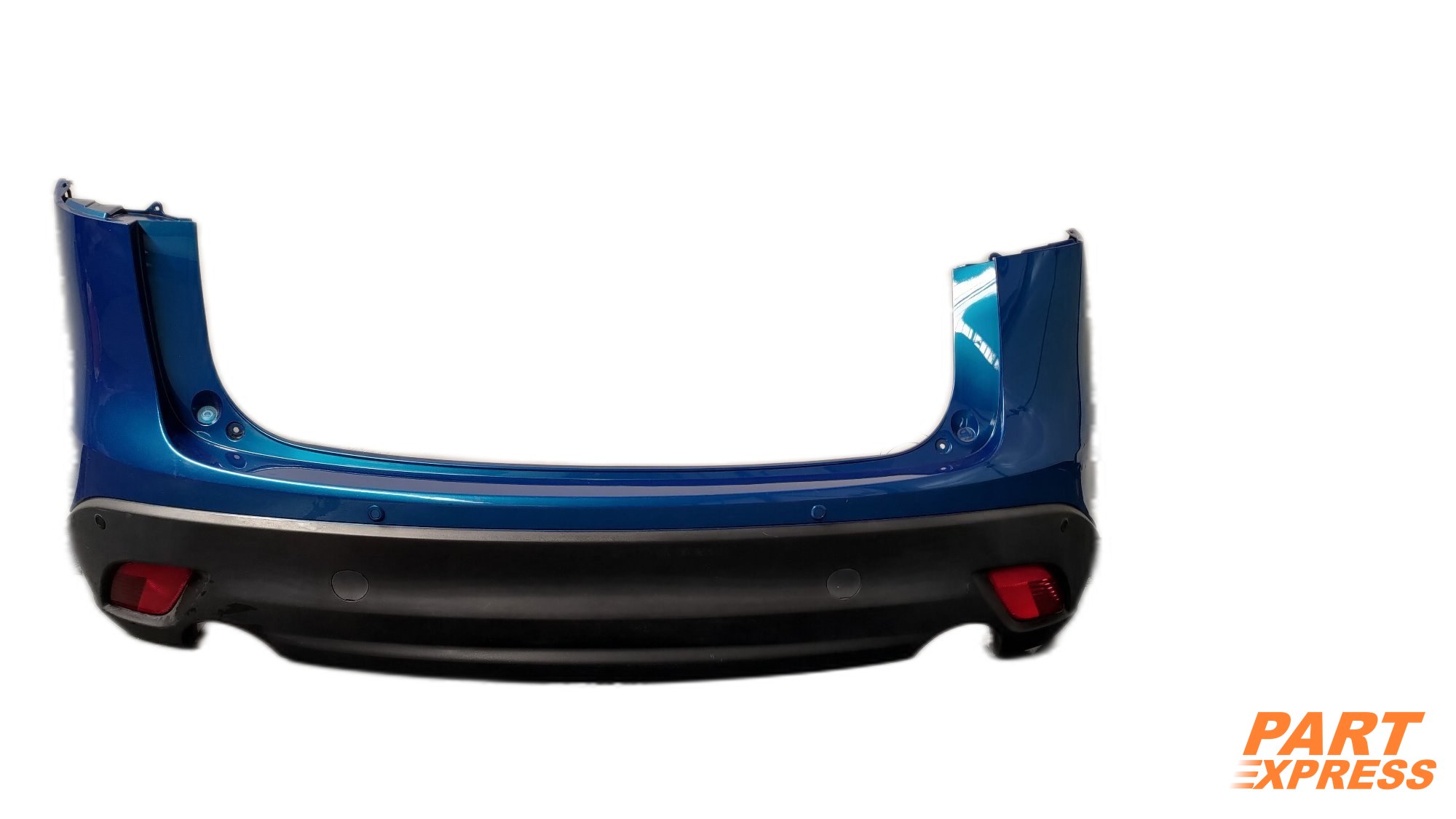 Stoßstange komplett hinten Mazda CX-5 Sport KE GH Blau 41B Sky Blue 2012 - 2017
