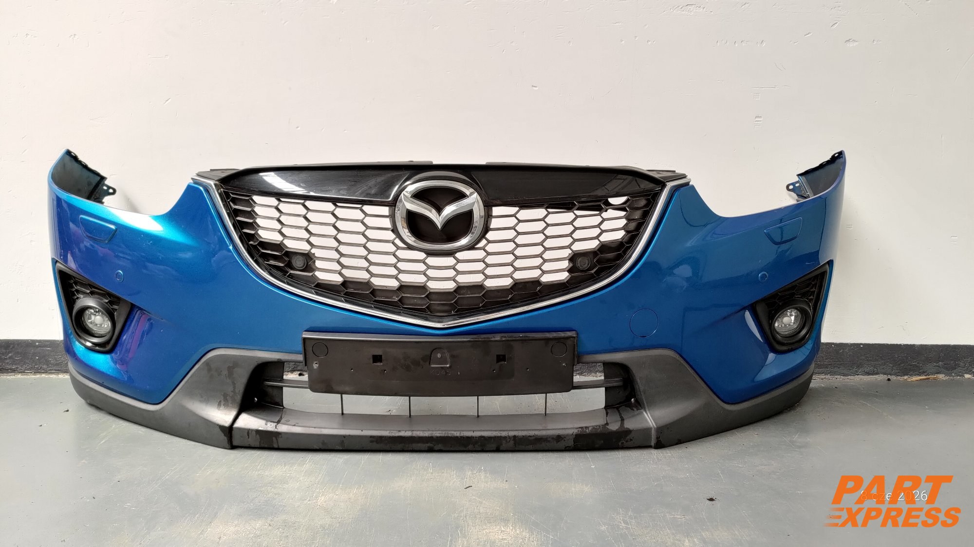 Stoßstange komplett vorne Mazda CX-5 Sport KE GH Blau 41B Sky Blue 2012 - 2017 – 2
