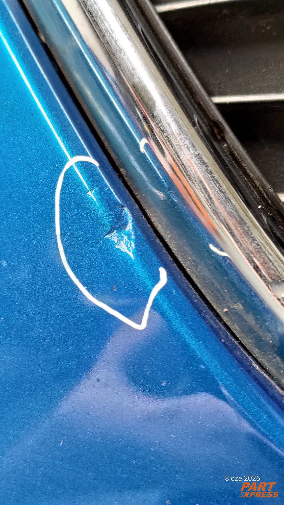Stoßstange komplett vorne Mazda CX-5 Sport KE GH Blau 41B Sky Blue 2012 - 2017 – 8