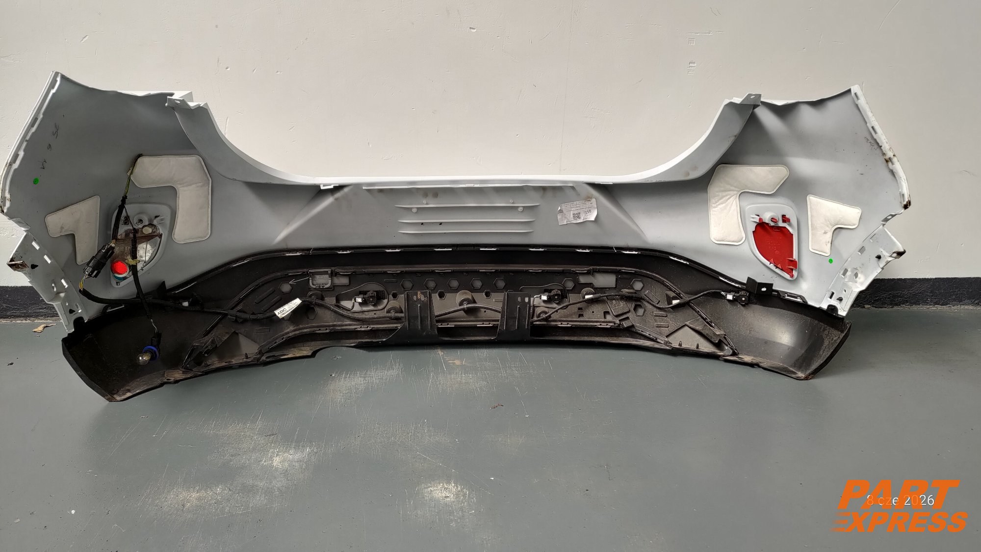 Stoßstange komplett hinten Ford Puma Titanium J2k Mk2 Weiß Frost Weiß ab 2019 – 2