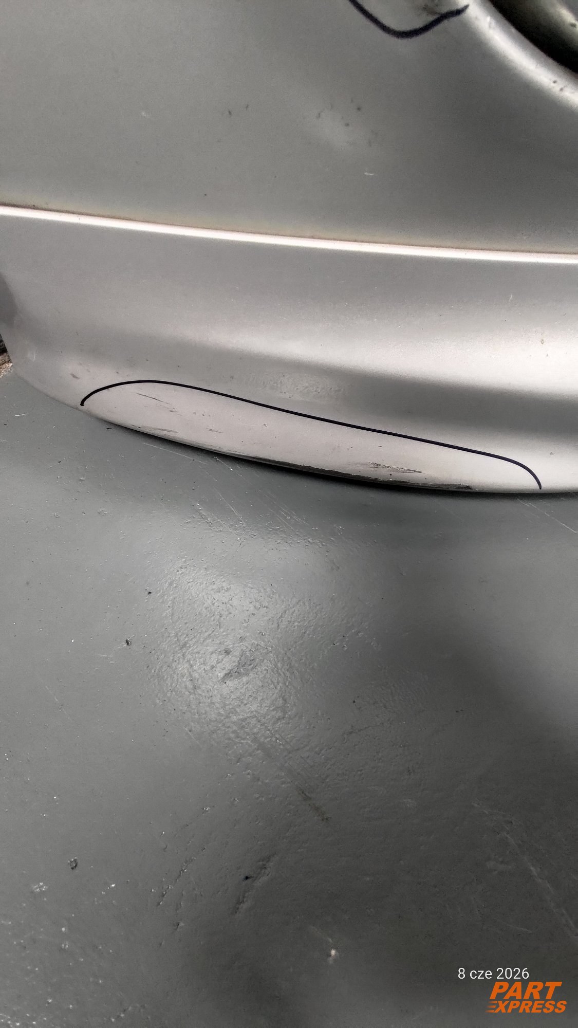 Stoßstange komplett vorne Ford Focus MK3 III Silber Polar Silber Met 2010 - 2014 – 5