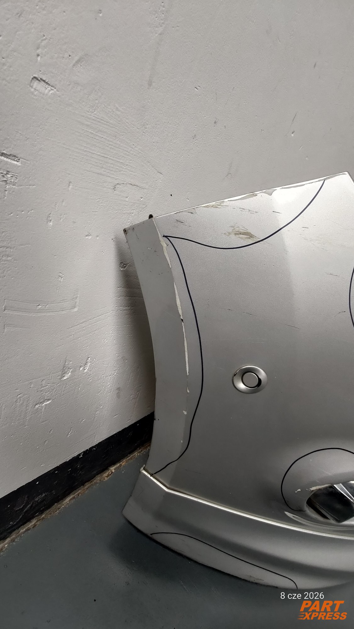 Stoßstange komplett vorne Ford Focus MK3 III Silber Polar Silber Met 2010 - 2014 – 6