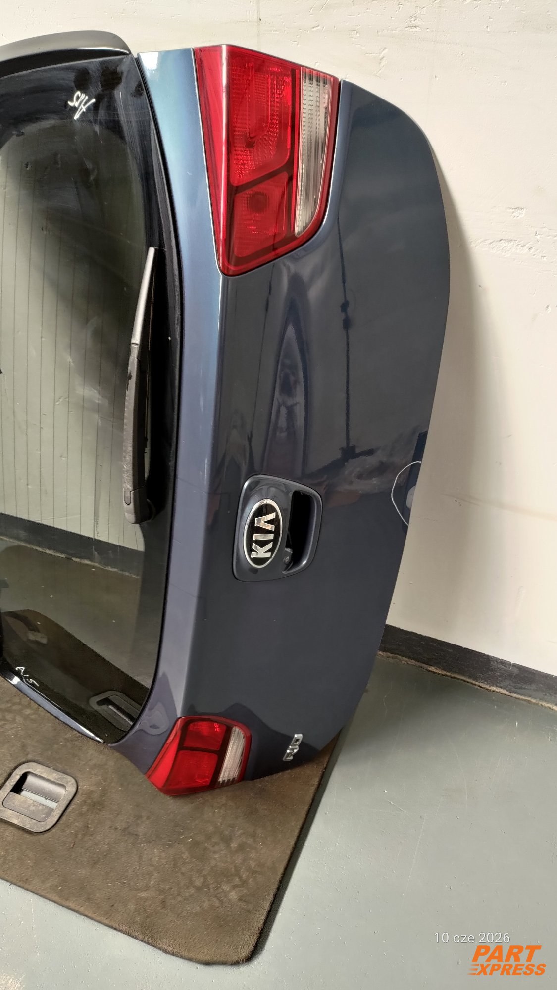 Heckklappe Kofferraumdeckel Kia Rio 4 YB Blau Smoke Blue 2017 - 2023 – 4